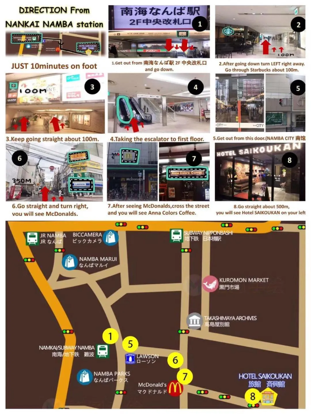 Text overlay in Saikou