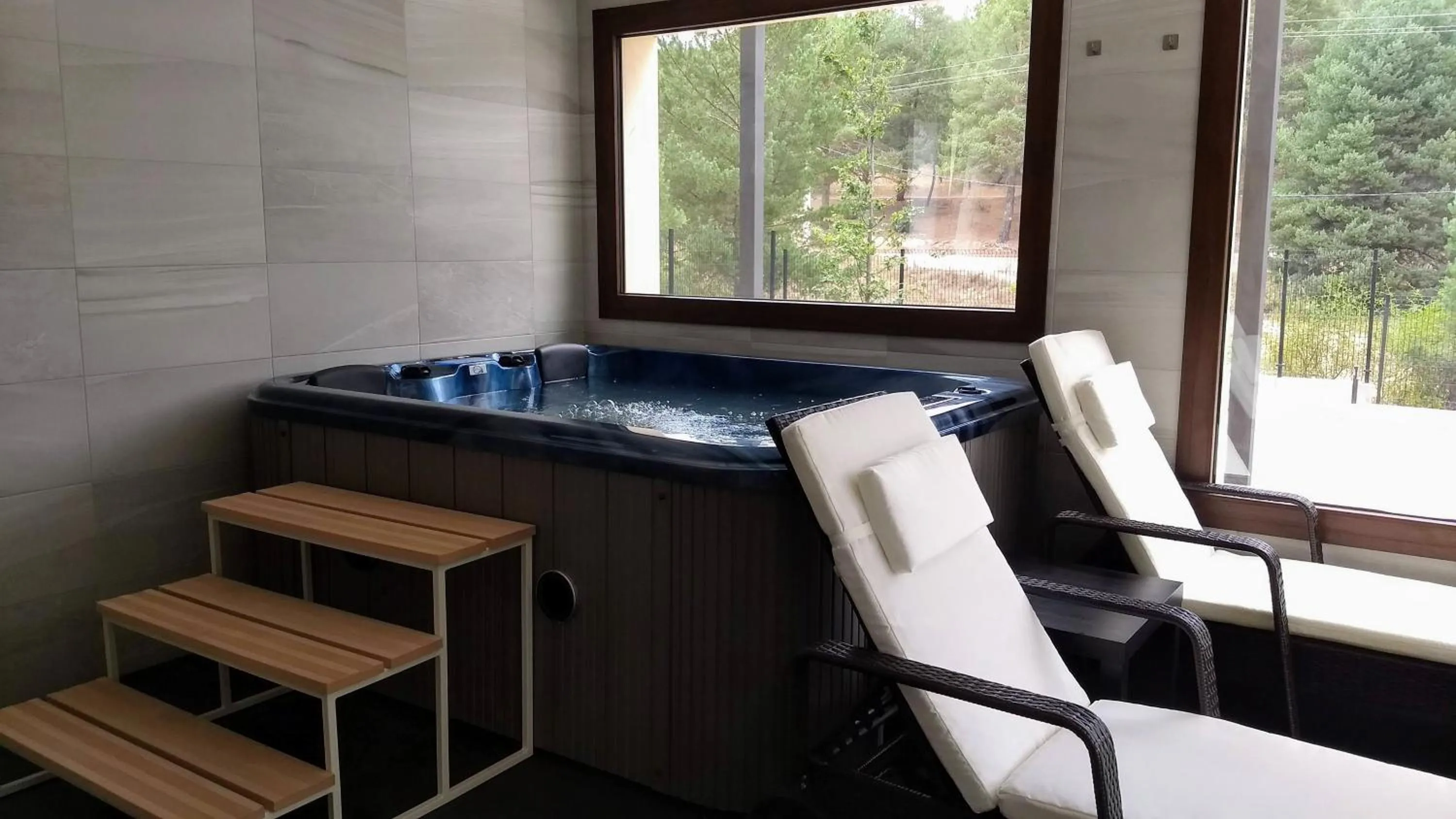 Spa and wellness centre/facilities in Hotel Rural El Nido de Pinares