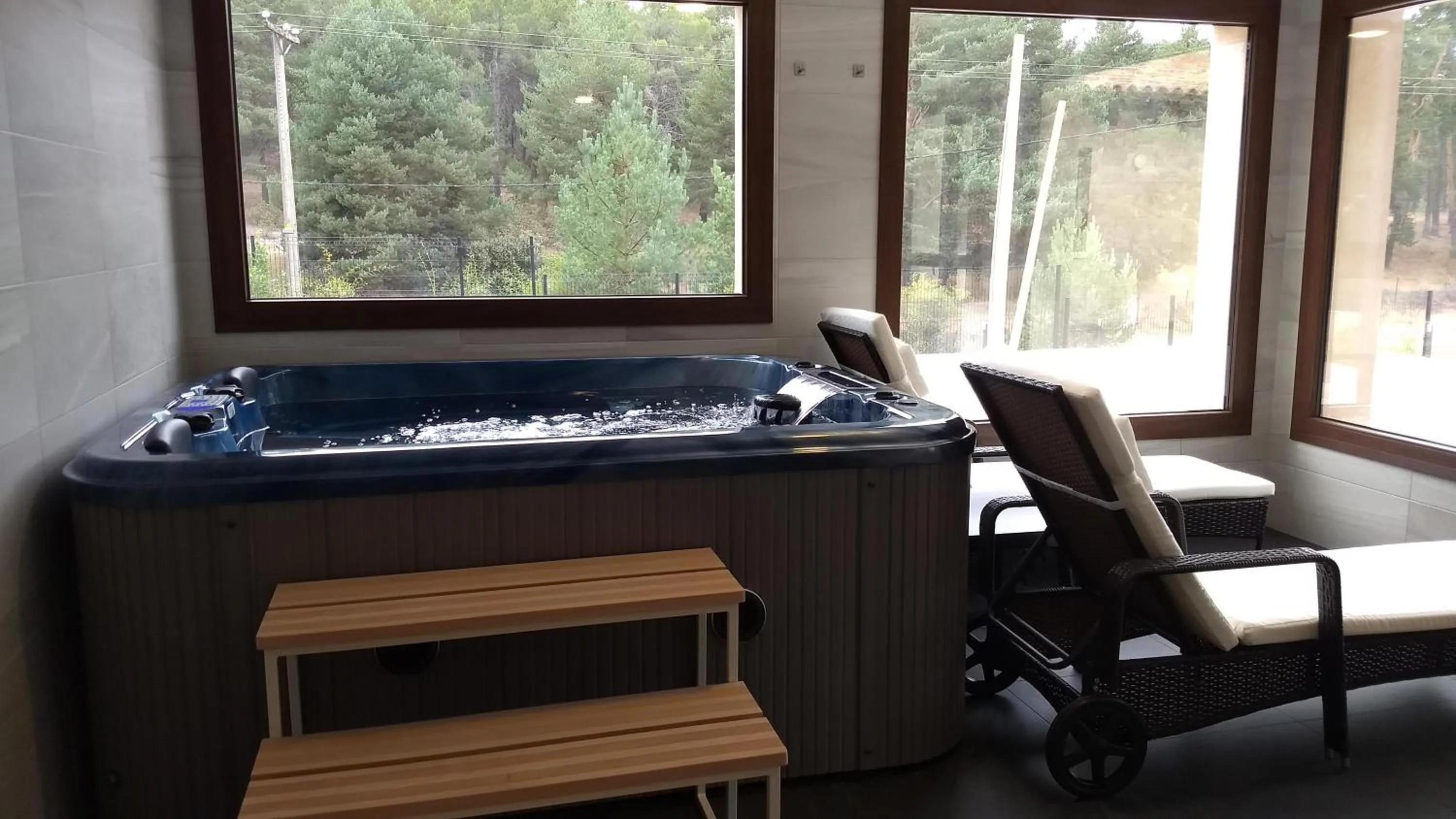 Spa and wellness centre/facilities in Hotel Rural El Nido de Pinares