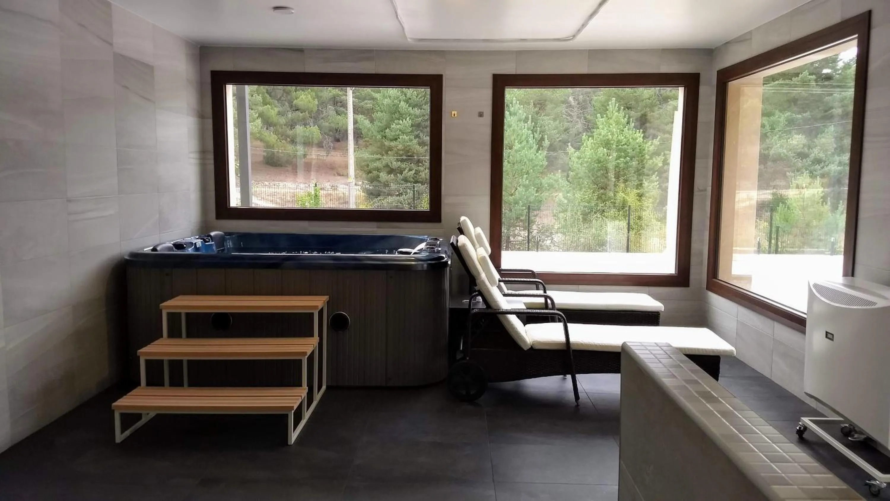 Spa and wellness centre/facilities in Hotel Rural El Nido de Pinares