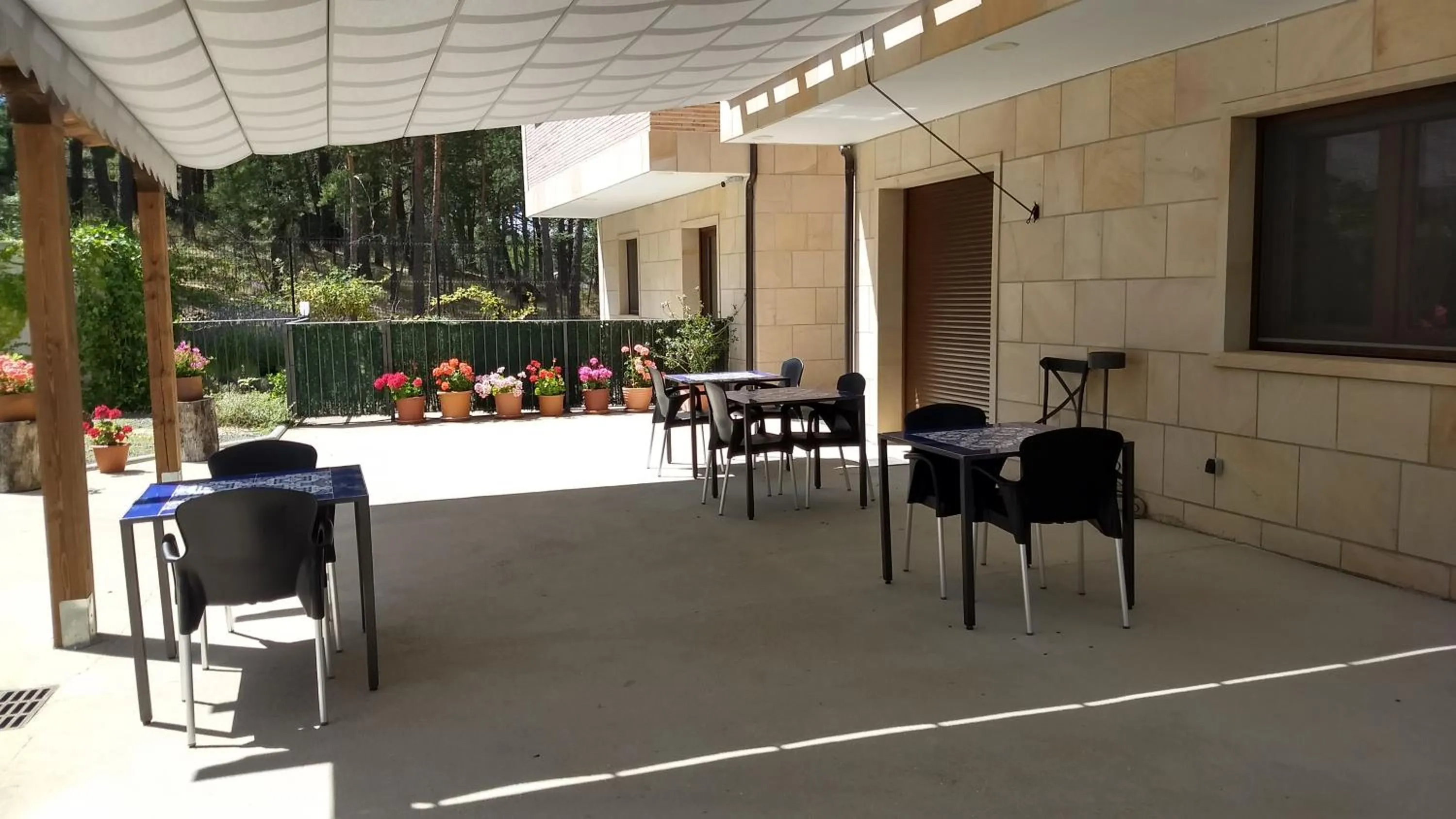 Balcony/Terrace in Hotel Rural El Nido de Pinares