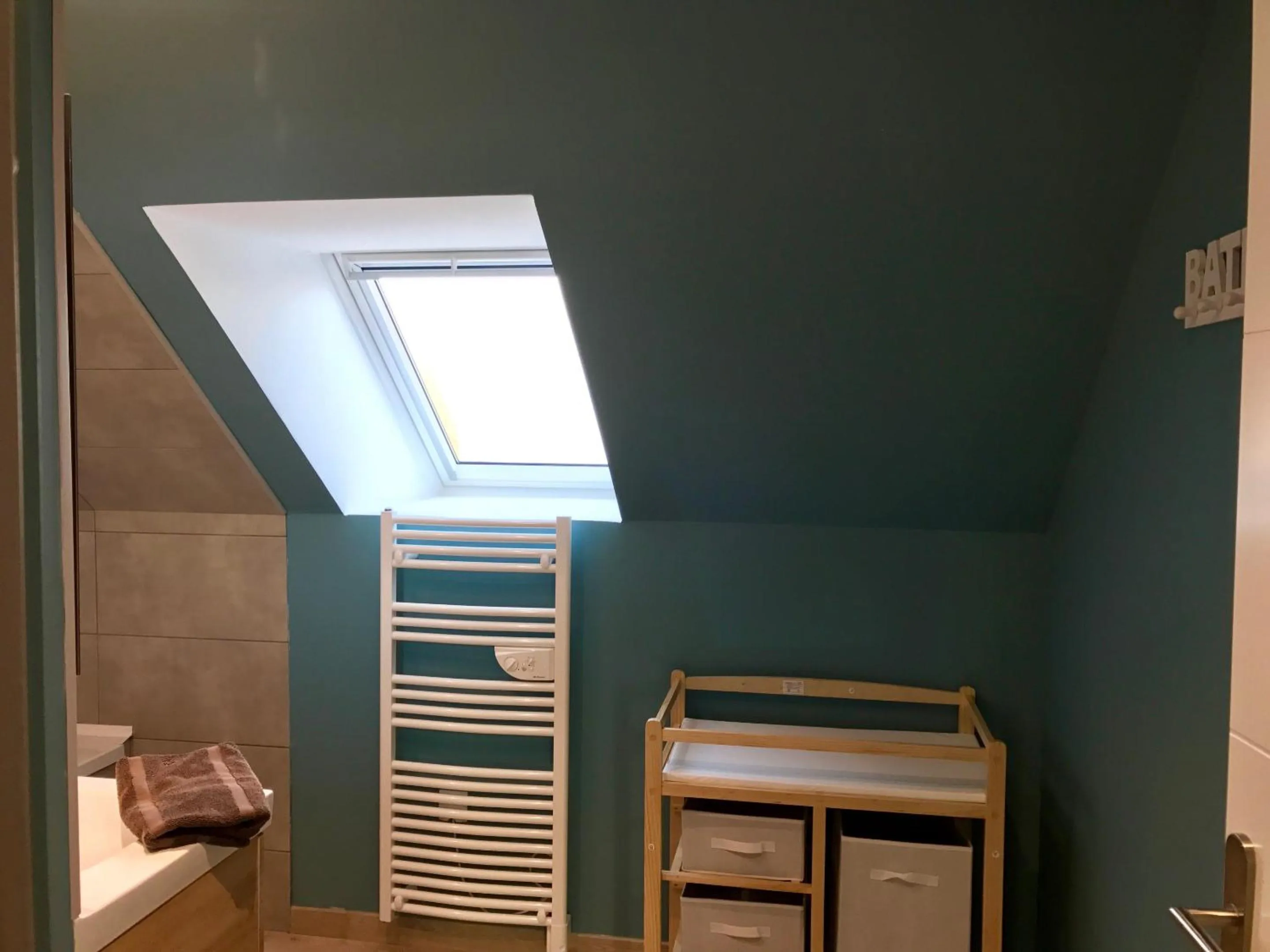 Bathroom, Bed in Villa Pétale de Rose à Merlimont