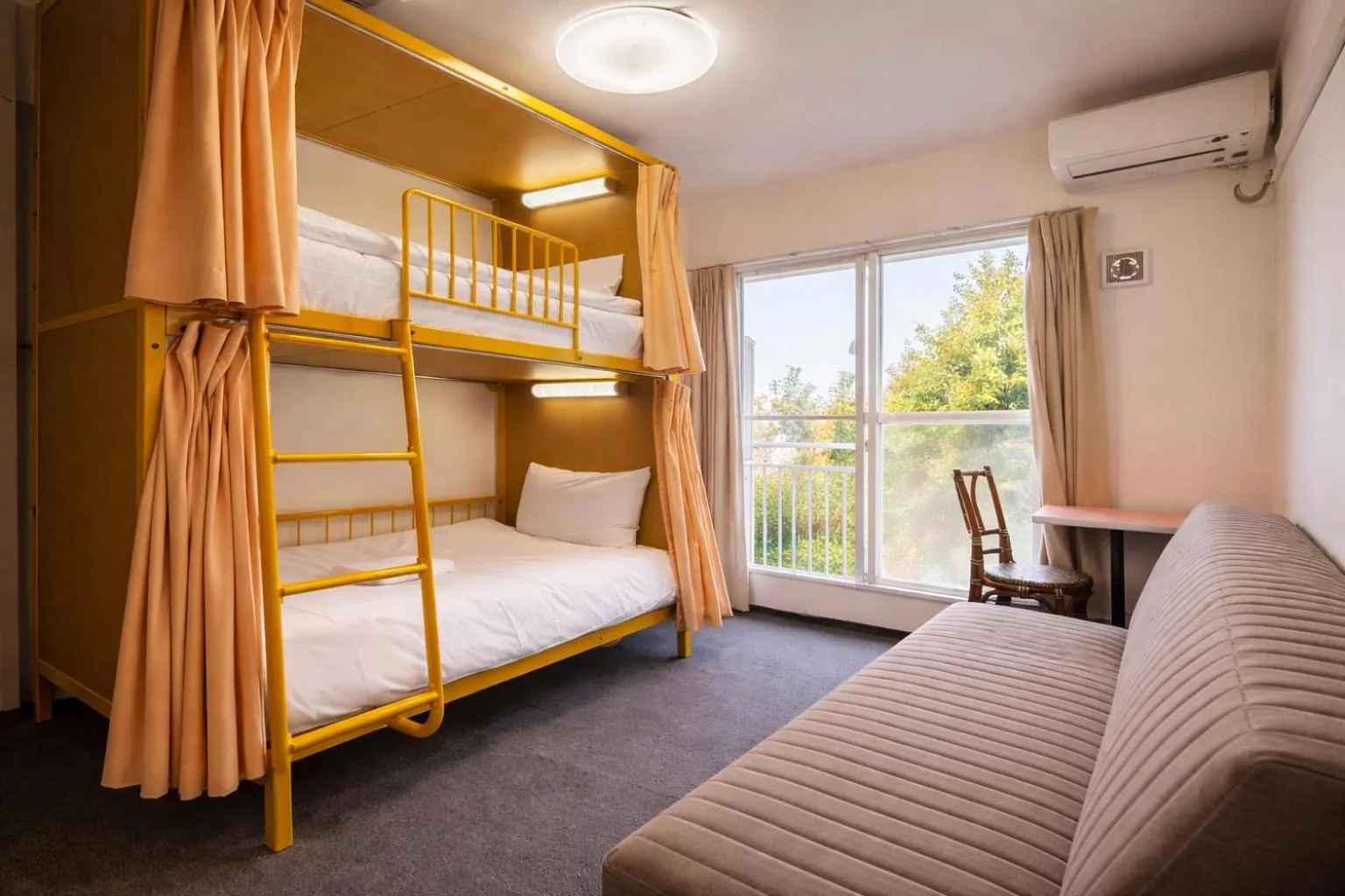 Bed in Sakura Hotel Nippori