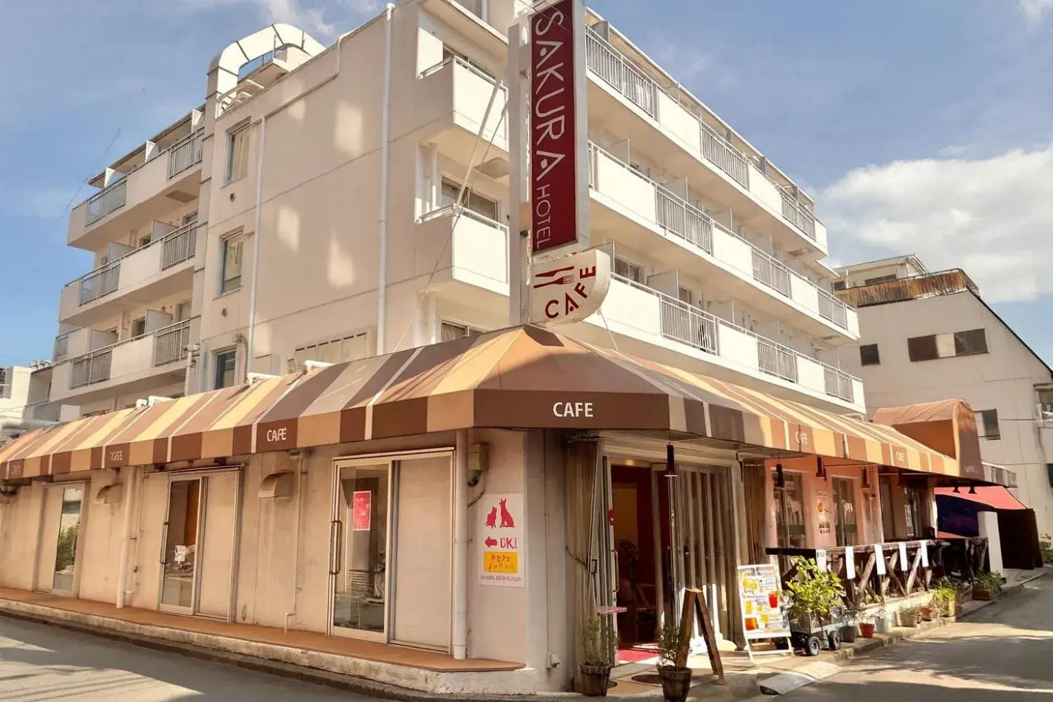 Property building in Sakura Hotel Nippori Property building in Sakura Hotel Nippori