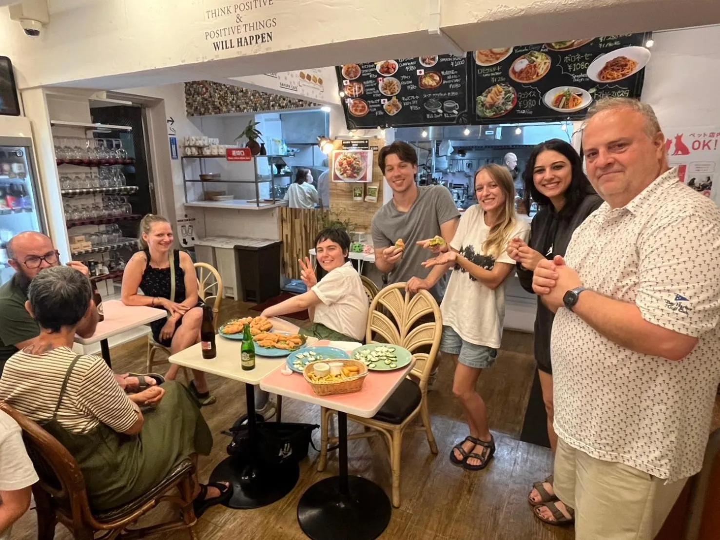 Evening entertainment in Sakura Hotel Nippori