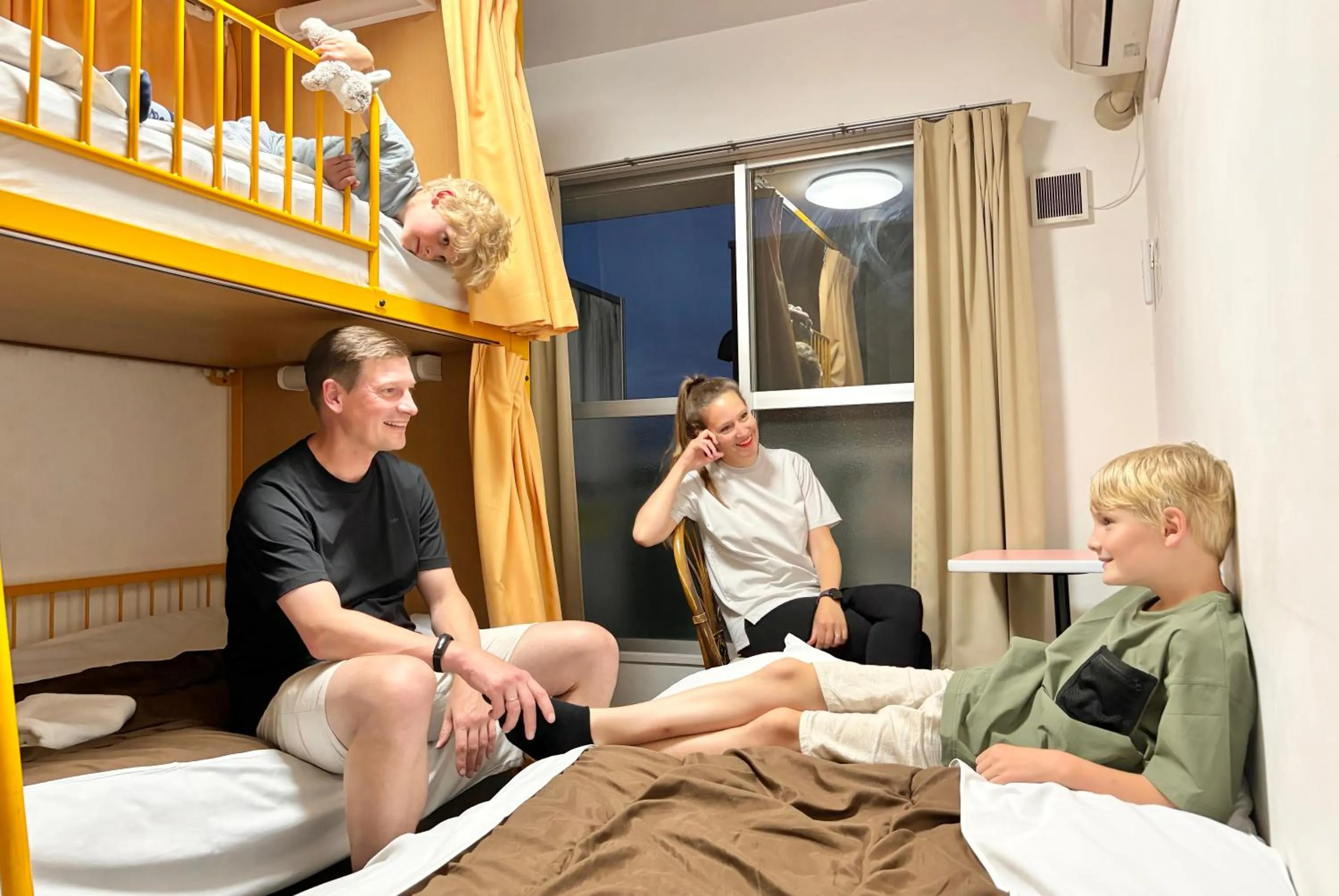 Guests in Sakura Hotel Nippori