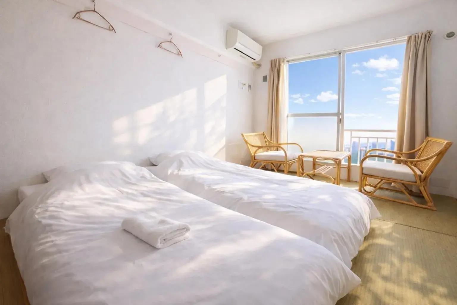 Bed in Sakura Hotel Nippori Bed in Sakura Hotel Nippori