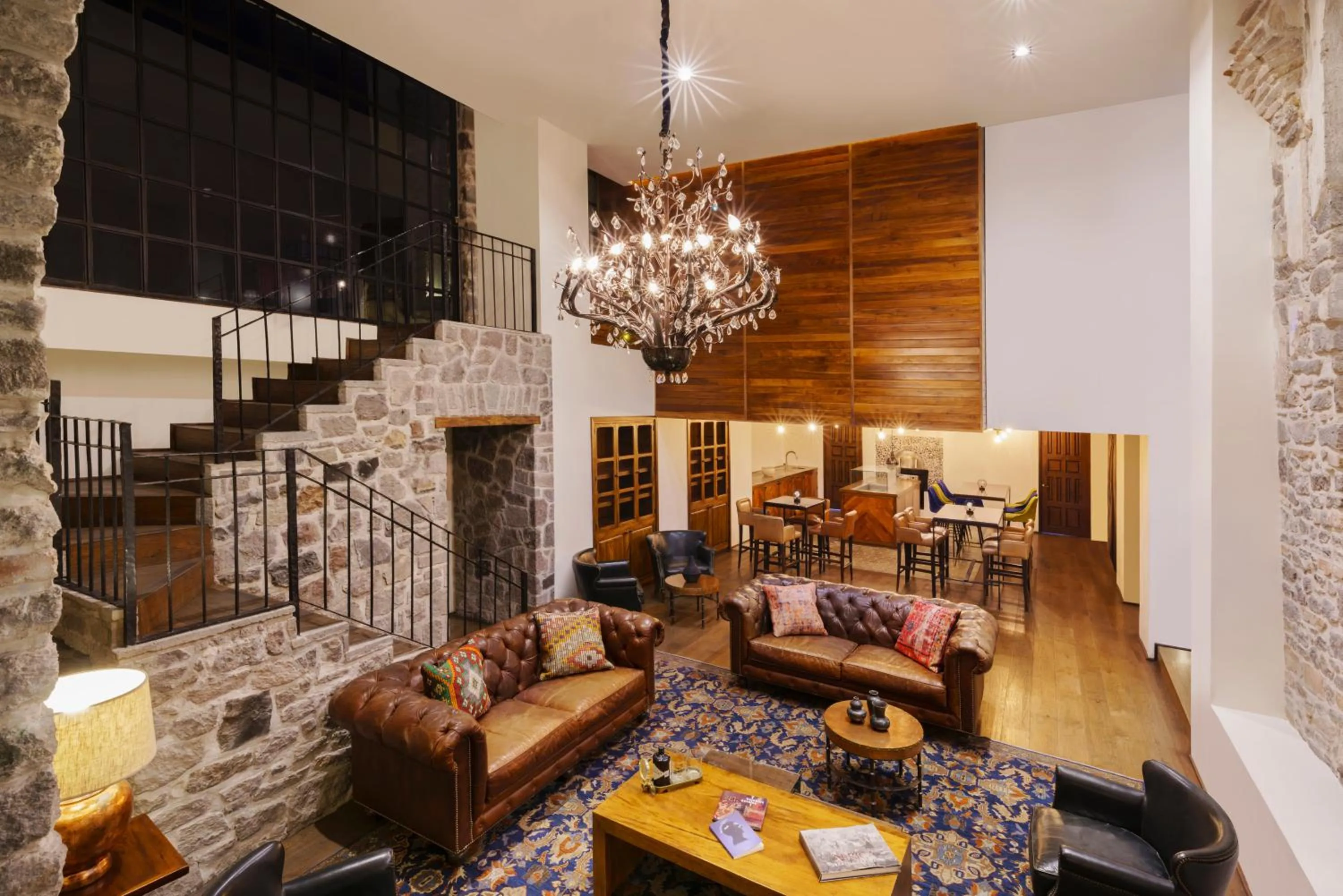 Lounge or bar in Banyan Tree Puebla