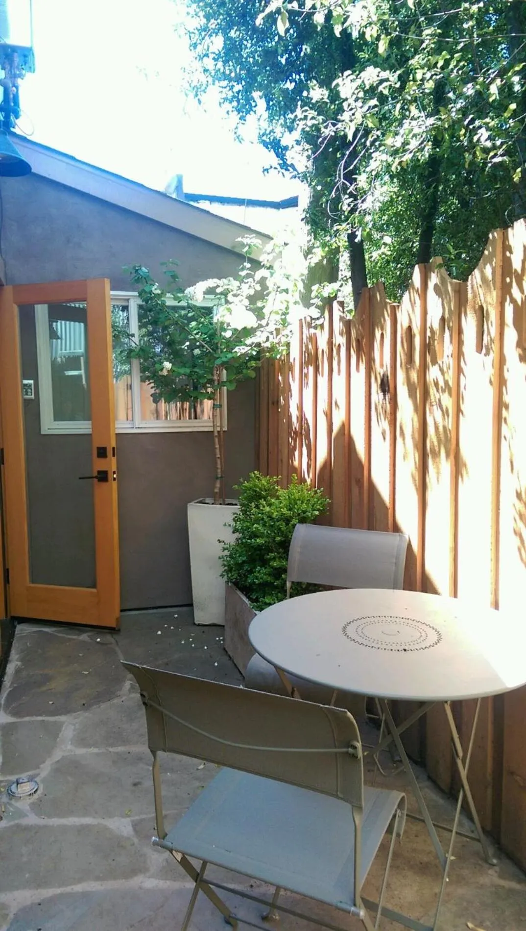 Patio in Rockhouse Suites