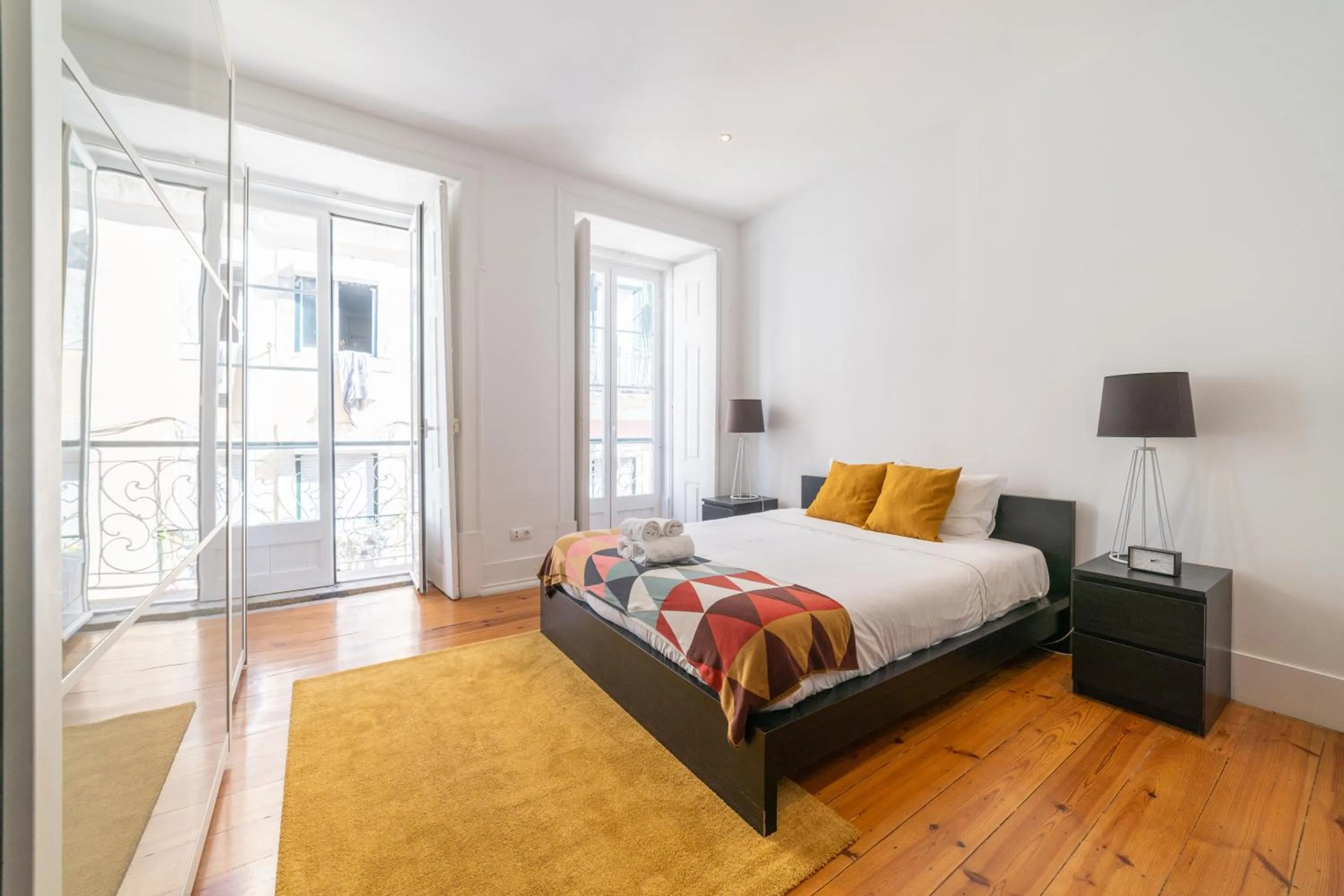 Bed in Santana Apartment