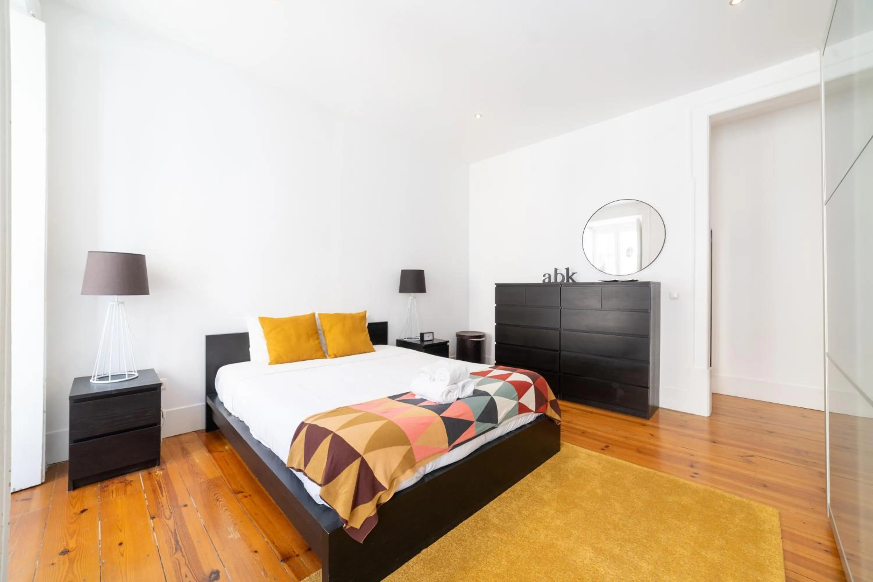 Bed in Santana Apartment