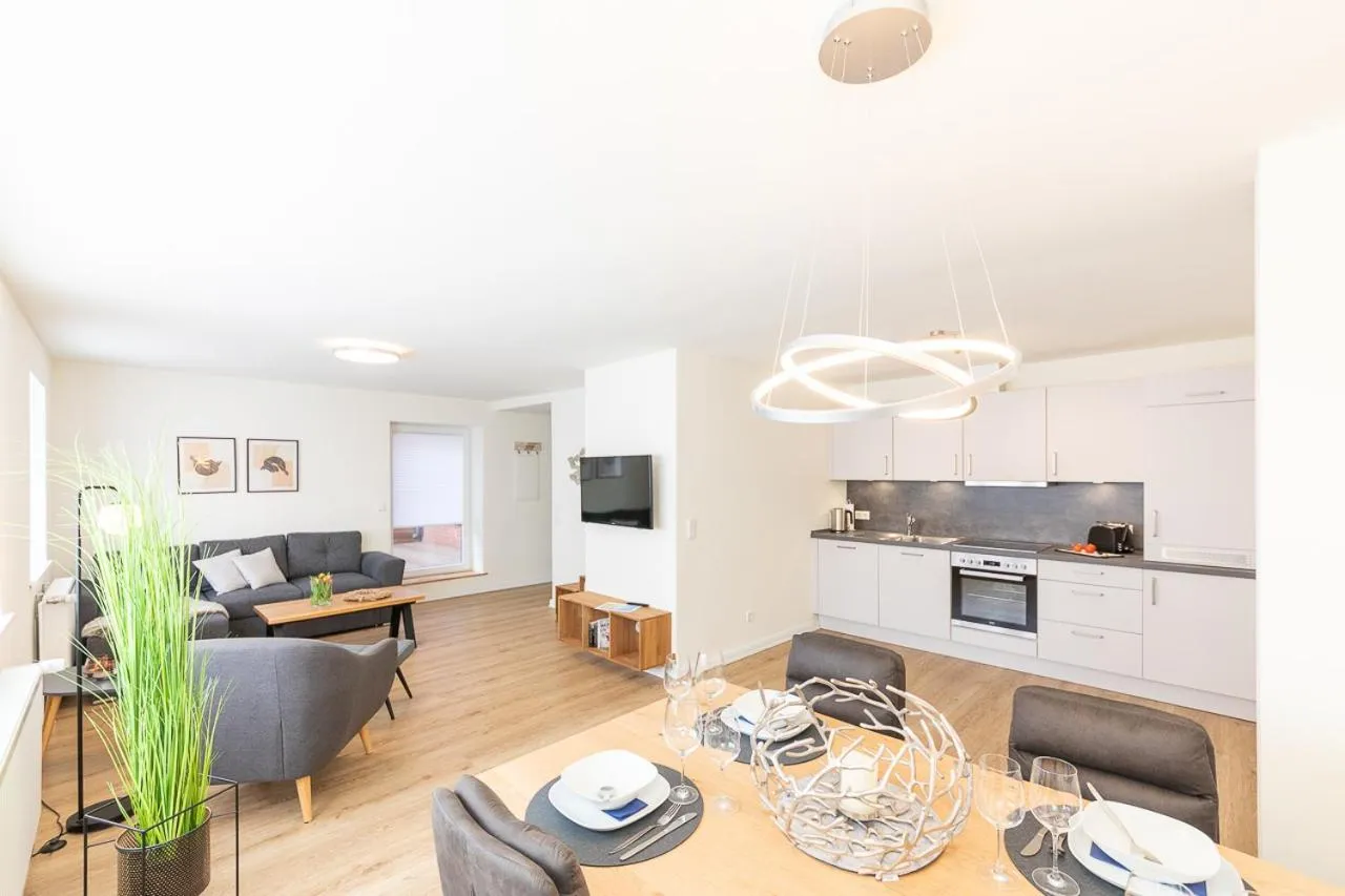 Kitchen or kitchenette in Marin Hotel Sylt GmbH