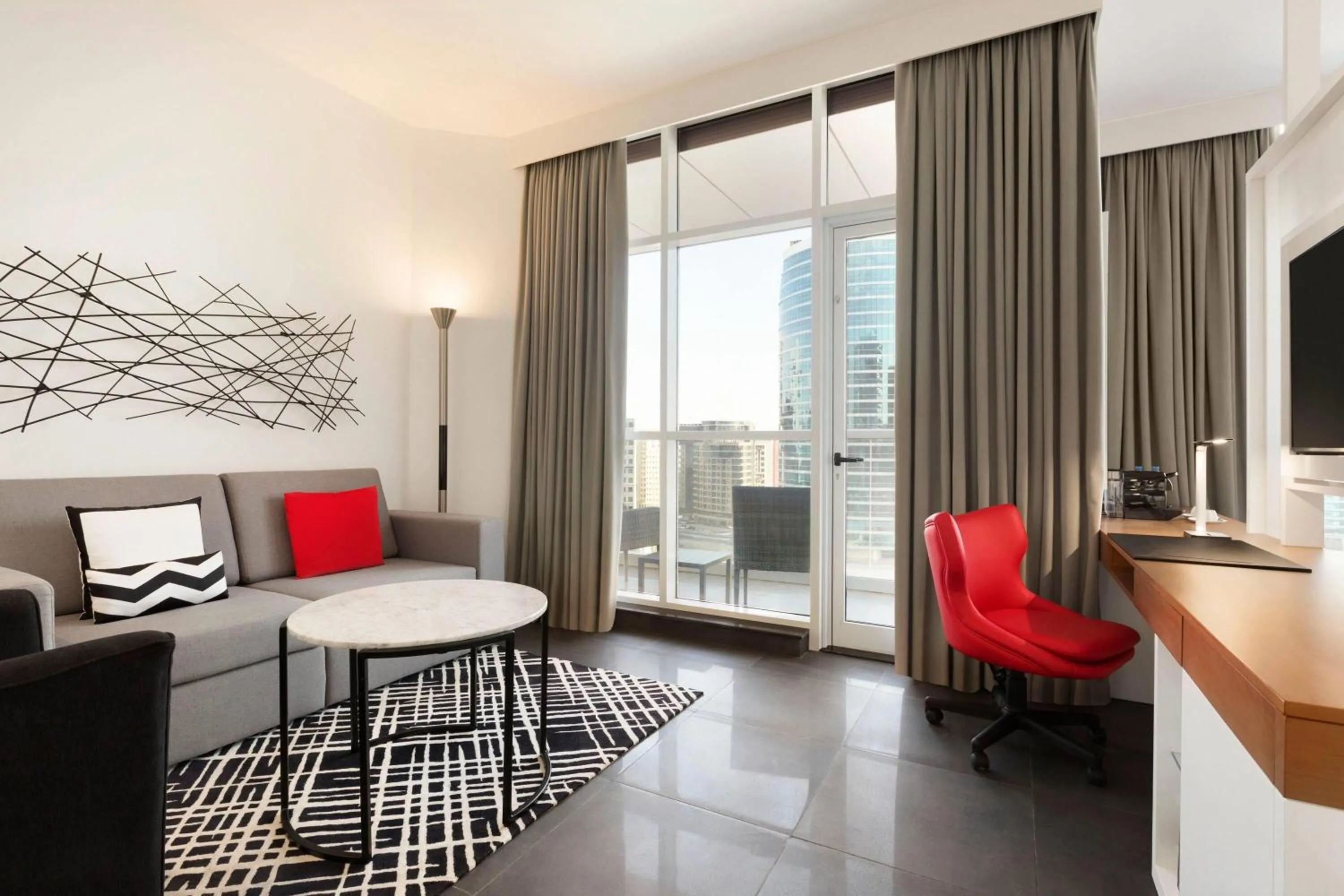 Photo of the whole room in TRYP by Wyndham Dubai