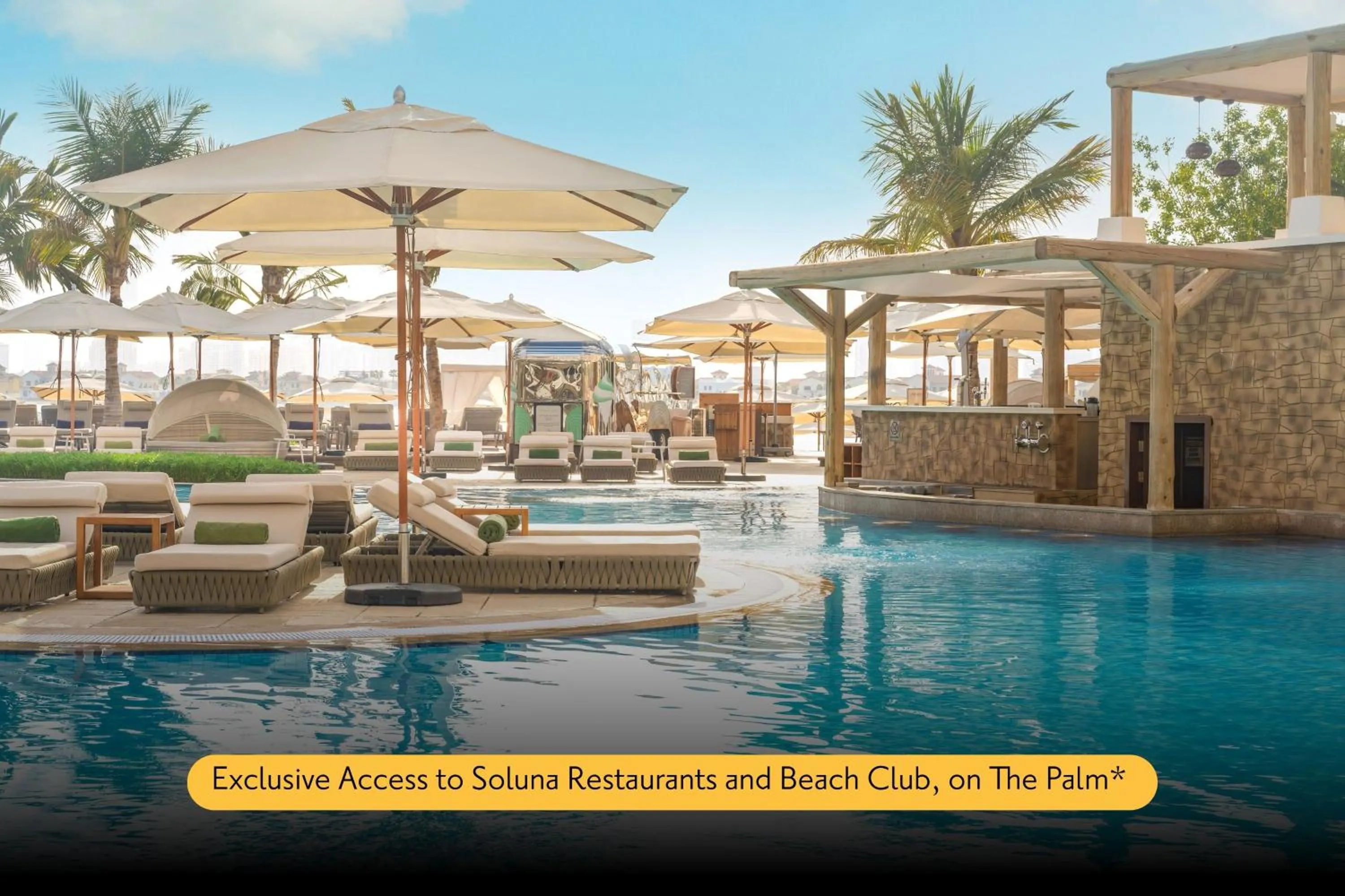 Beach in TRYP by Wyndham Dubai