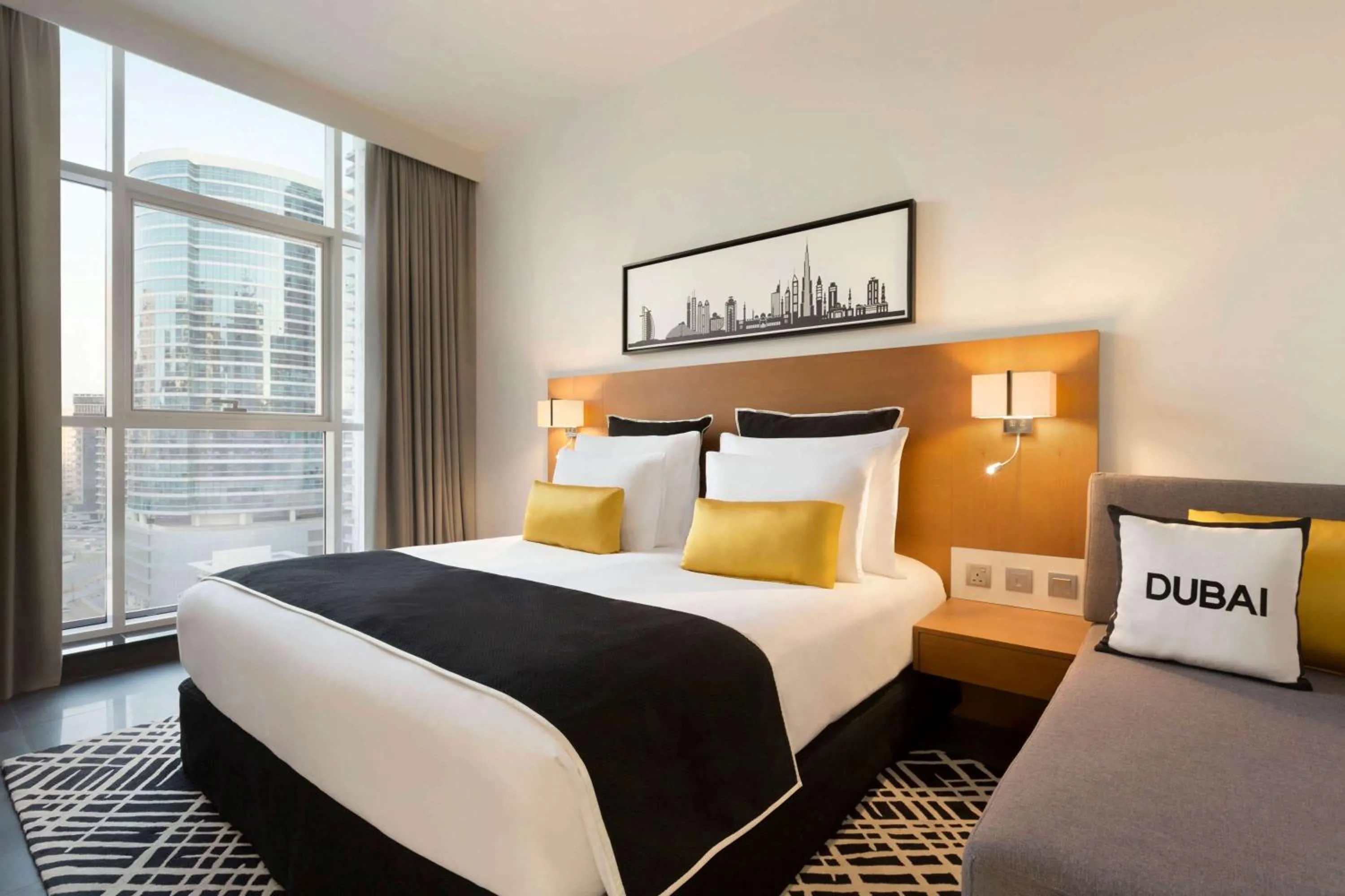 Bedroom, Bed in TRYP by Wyndham Dubai