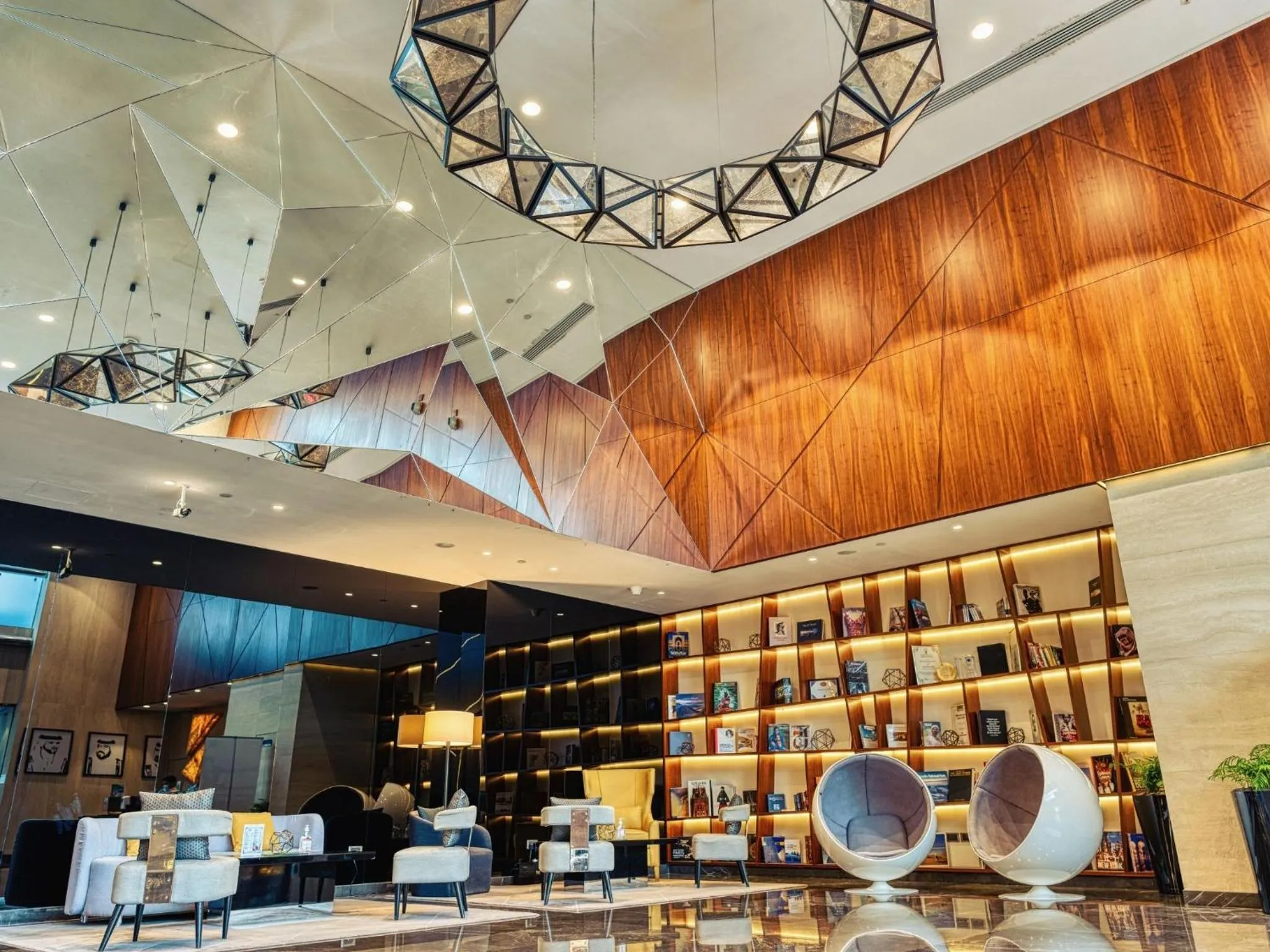 Lobby or reception in TRYP by Wyndham Dubai