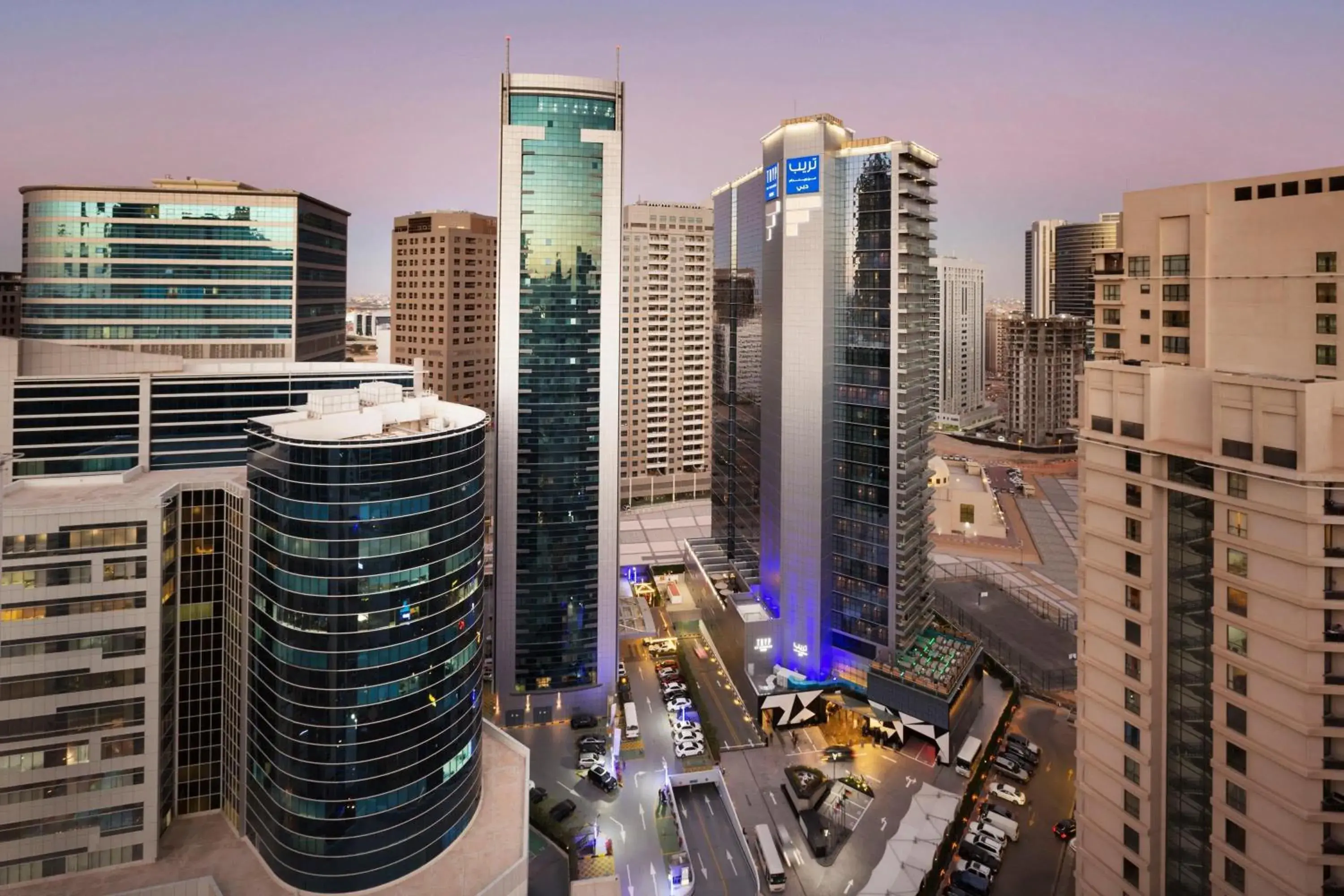Property building in TRYP by Wyndham Dubai Property building in TRYP by Wyndham Dubai
