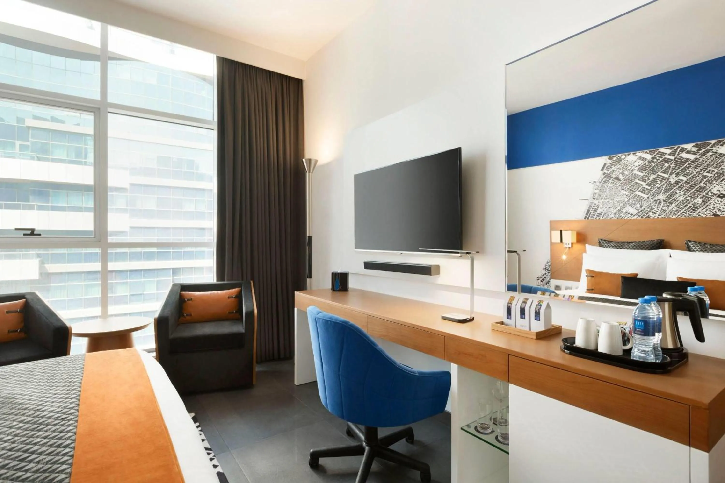 Photo of the whole room in TRYP by Wyndham Dubai