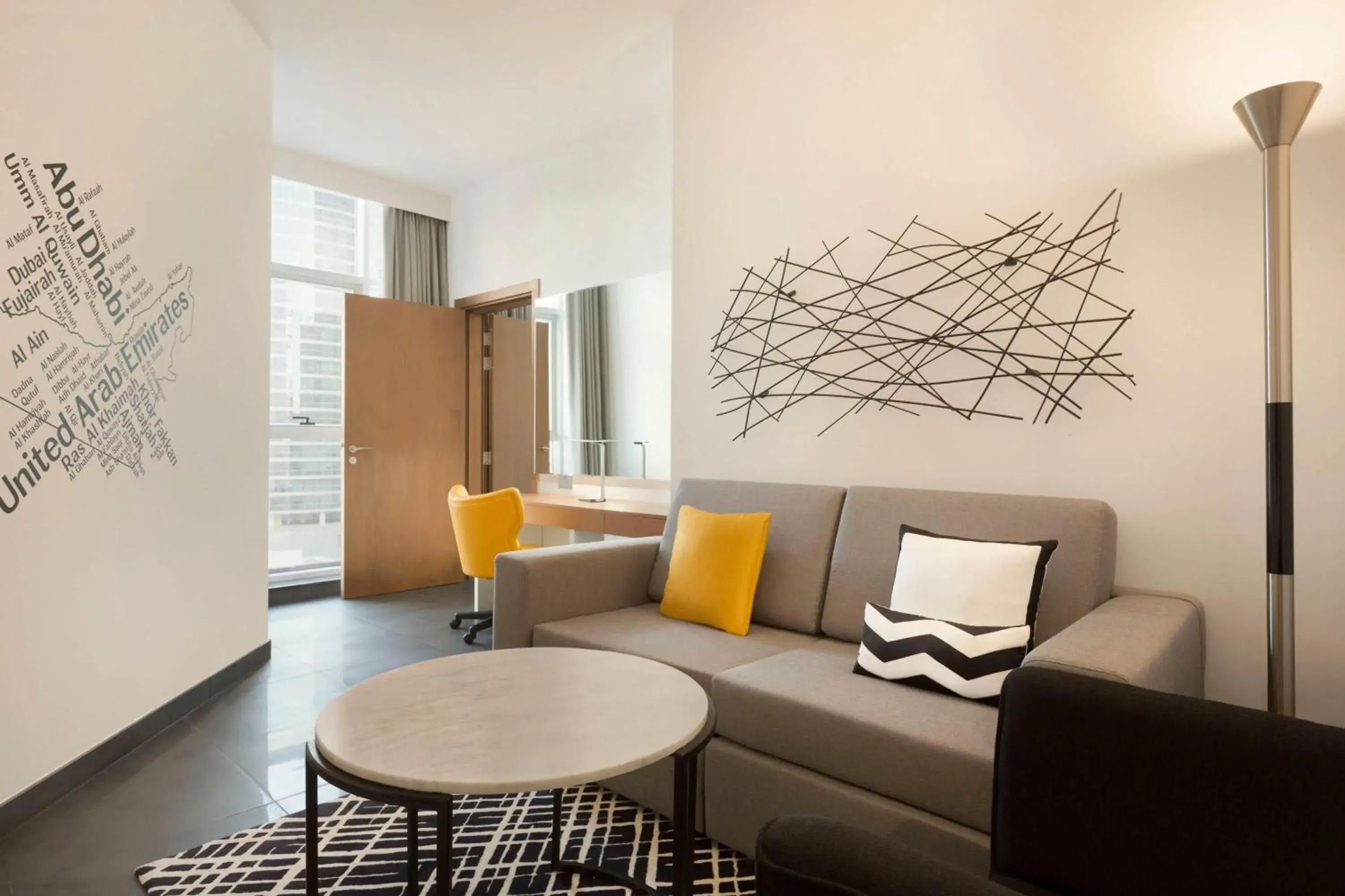 Living room in TRYP by Wyndham Dubai Living room in TRYP by Wyndham Dubai