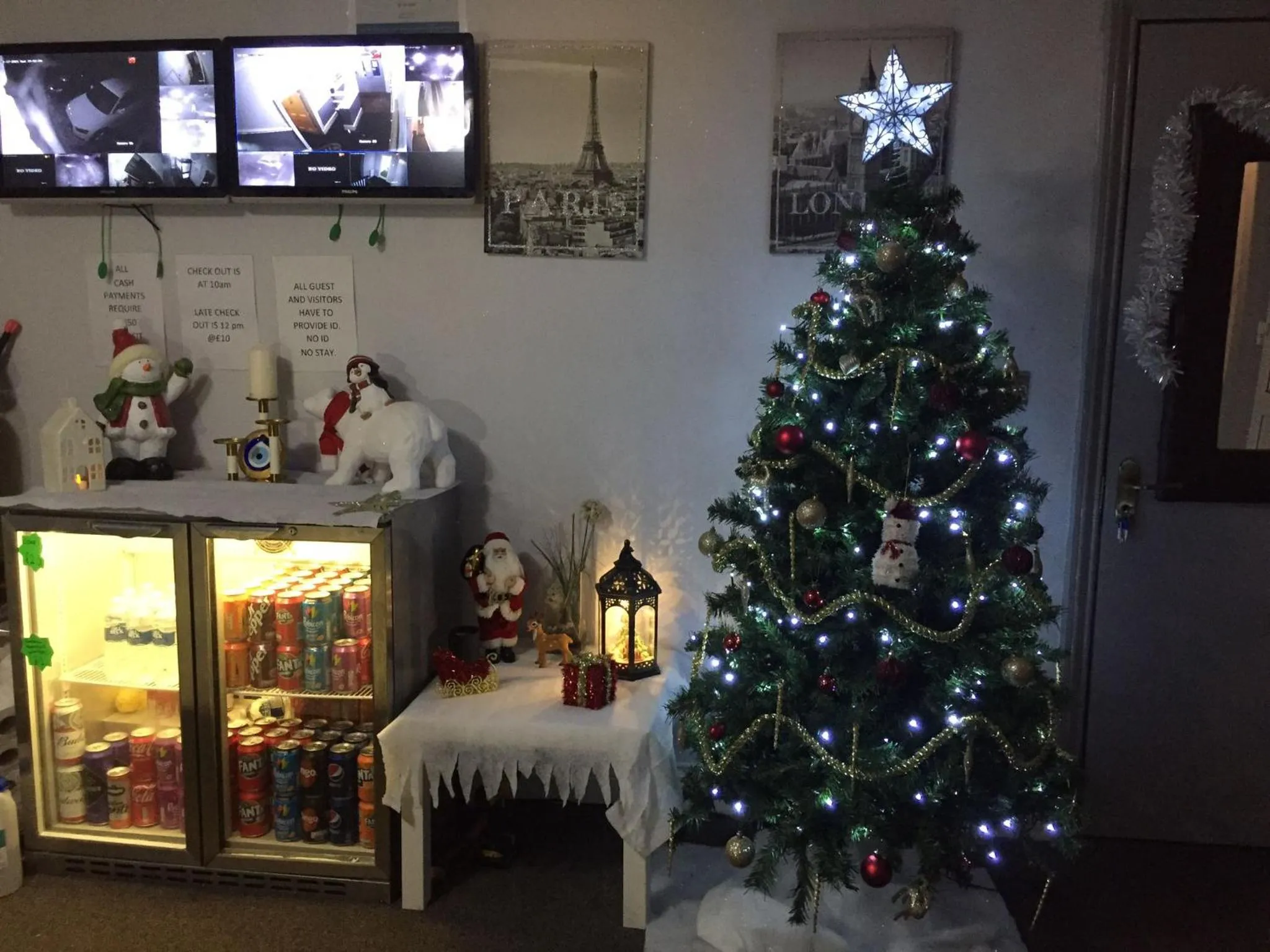 Lobby or reception in Queens Guesthouse Manchester