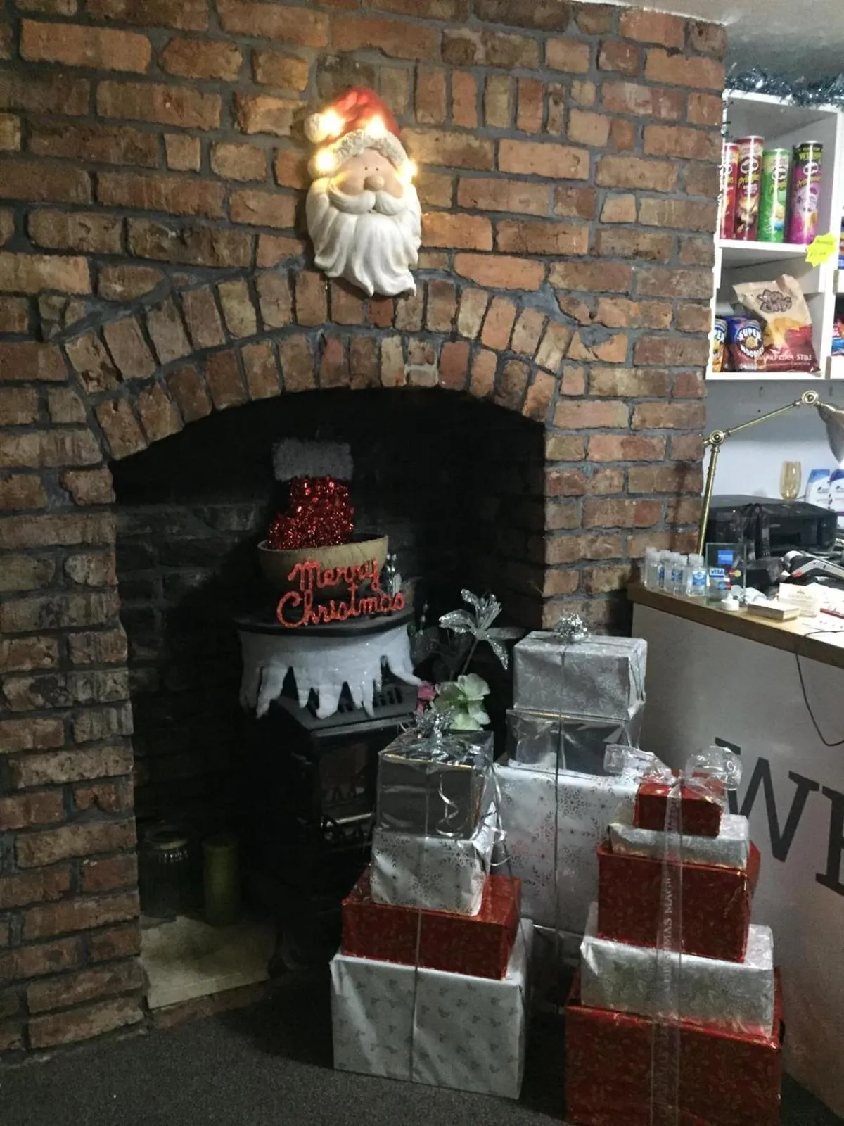 Lobby or reception in Queens Guesthouse Manchester