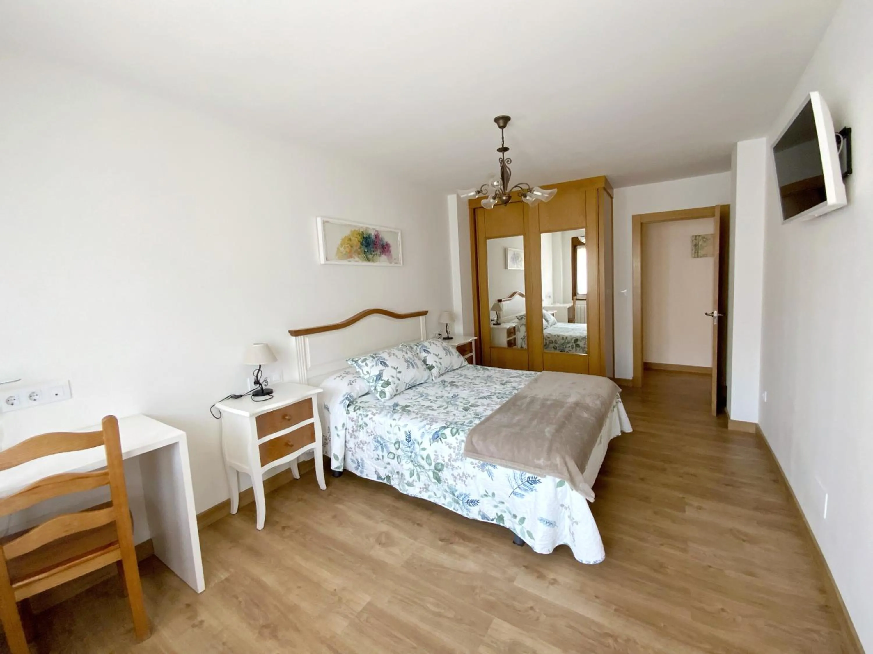 Bed in Apartamentos Valbuena