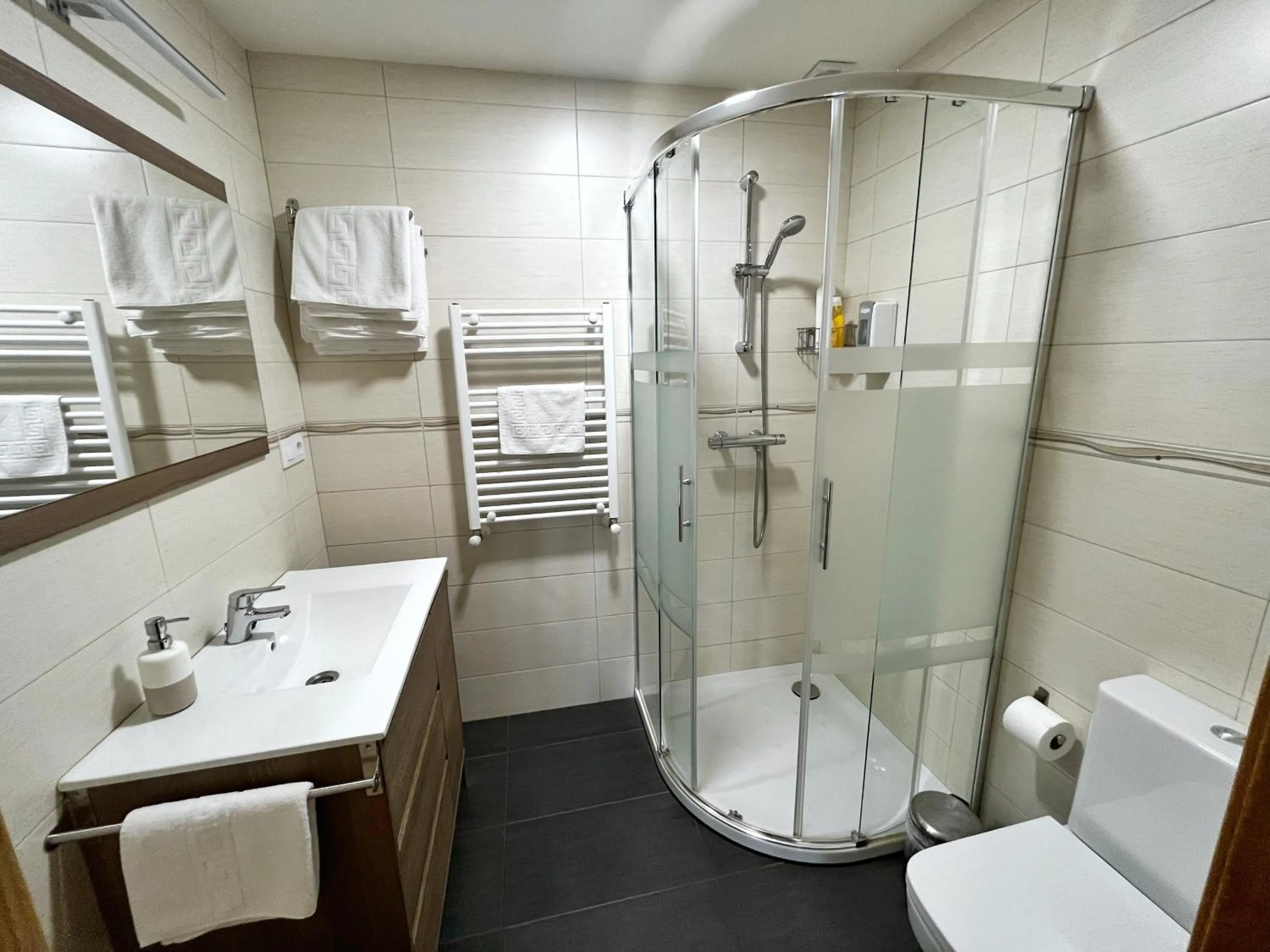 Bathroom in Apartamentos Valbuena