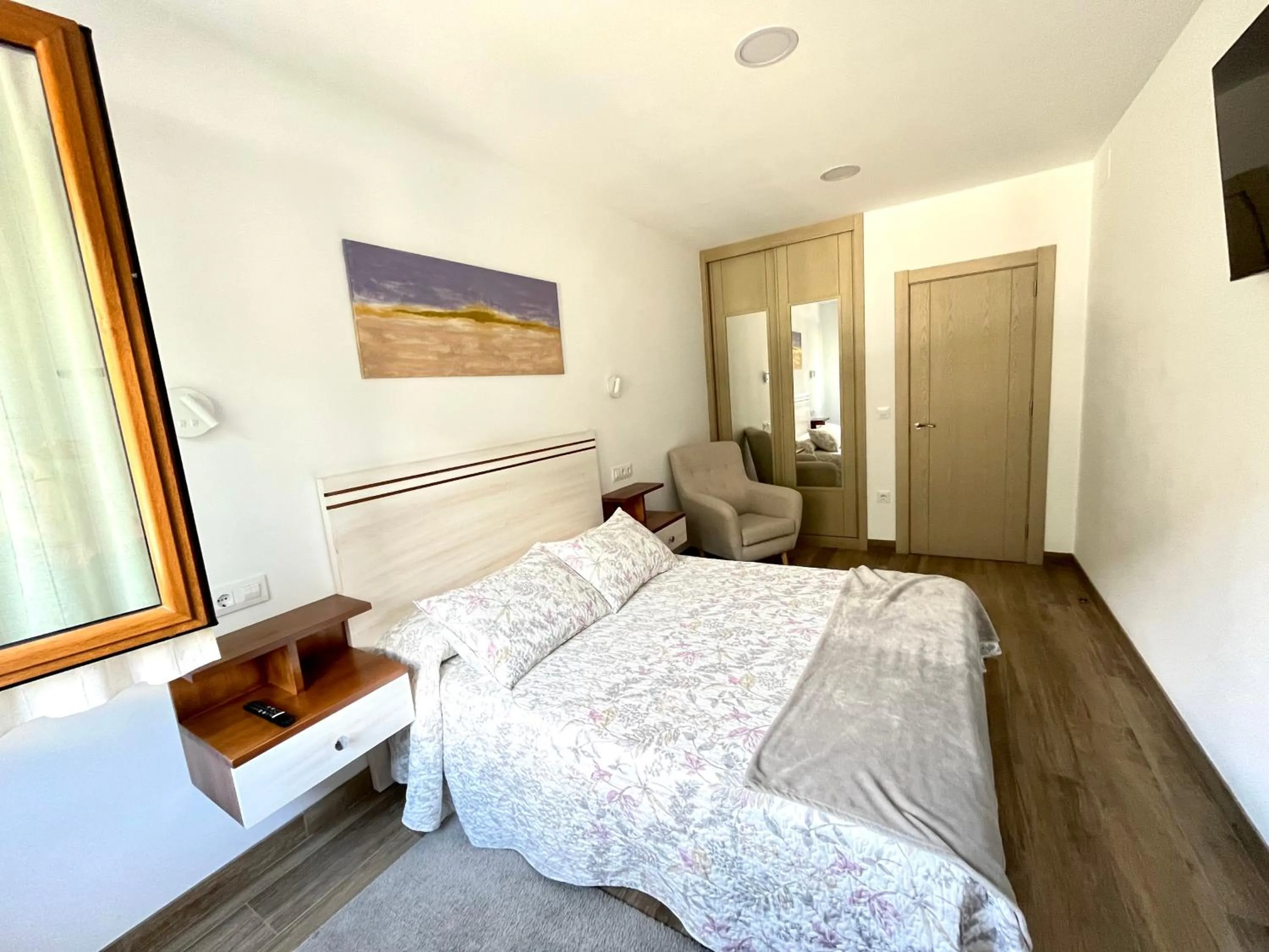 Bed in Apartamentos Valbuena