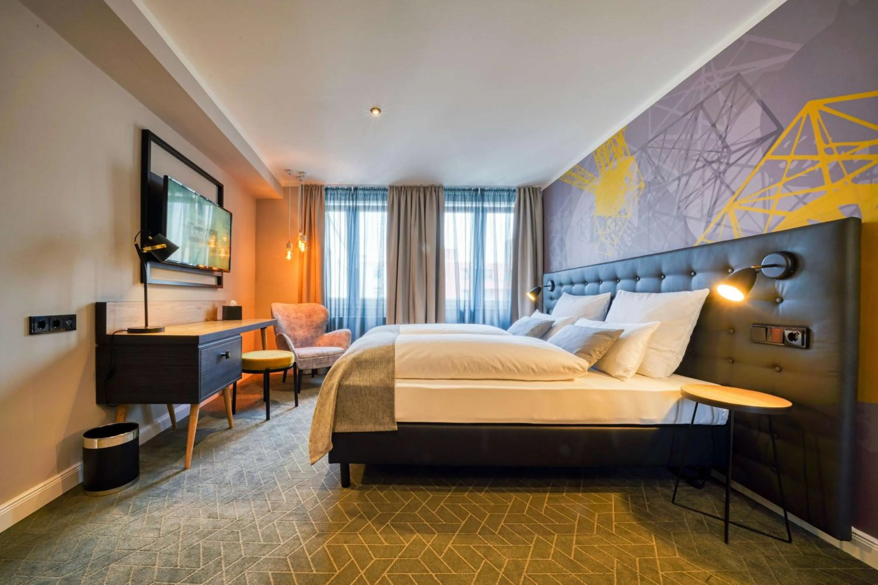 Photo of the whole room, Bed in Vienna House Easy by Wyndham Dortmund City