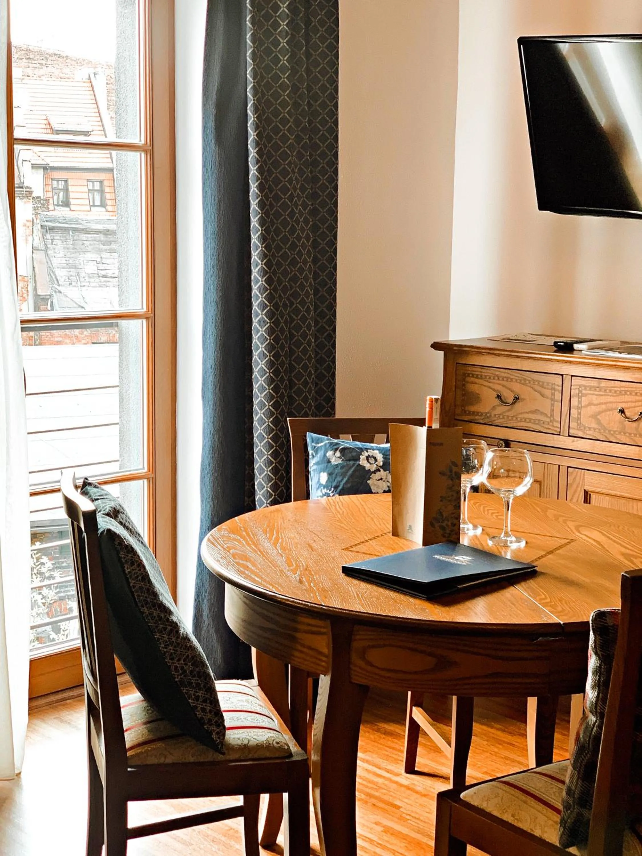 Seating area in Aparthotel Hornigold "W Zielonej Kamienicy"