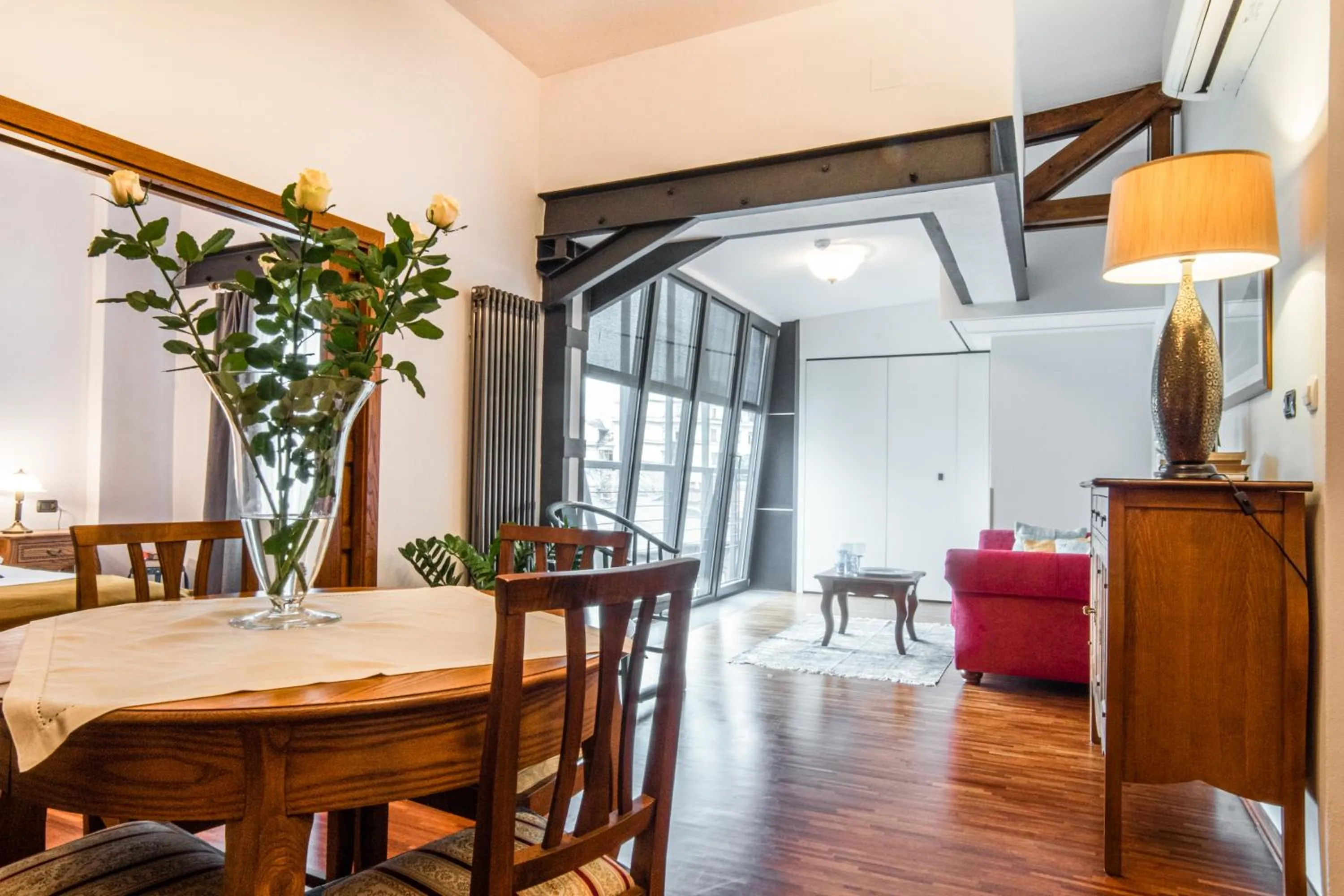 Seating area in Aparthotel Hornigold "W Zielonej Kamienicy"