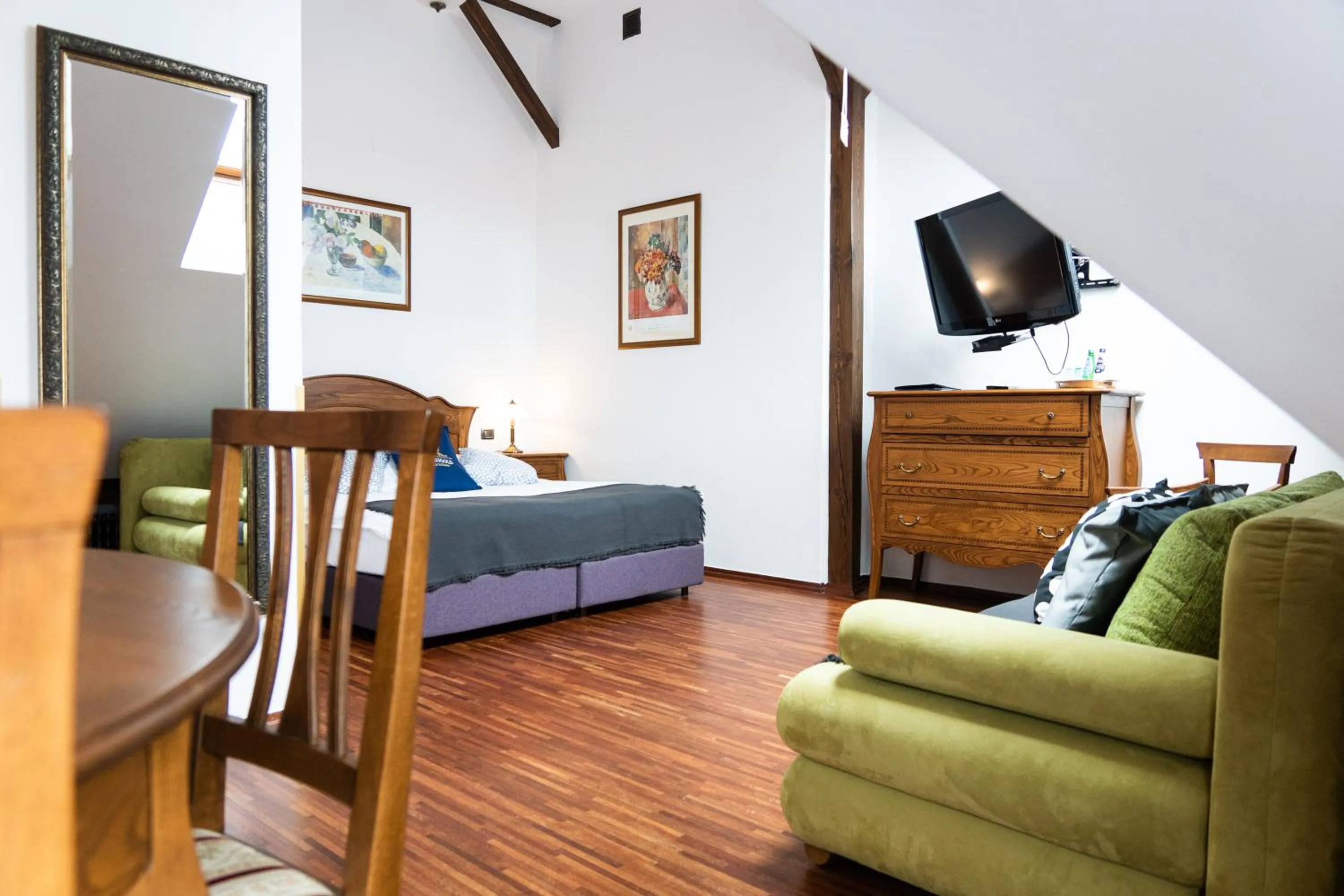 Seating area in Aparthotel Hornigold "W Zielonej Kamienicy"