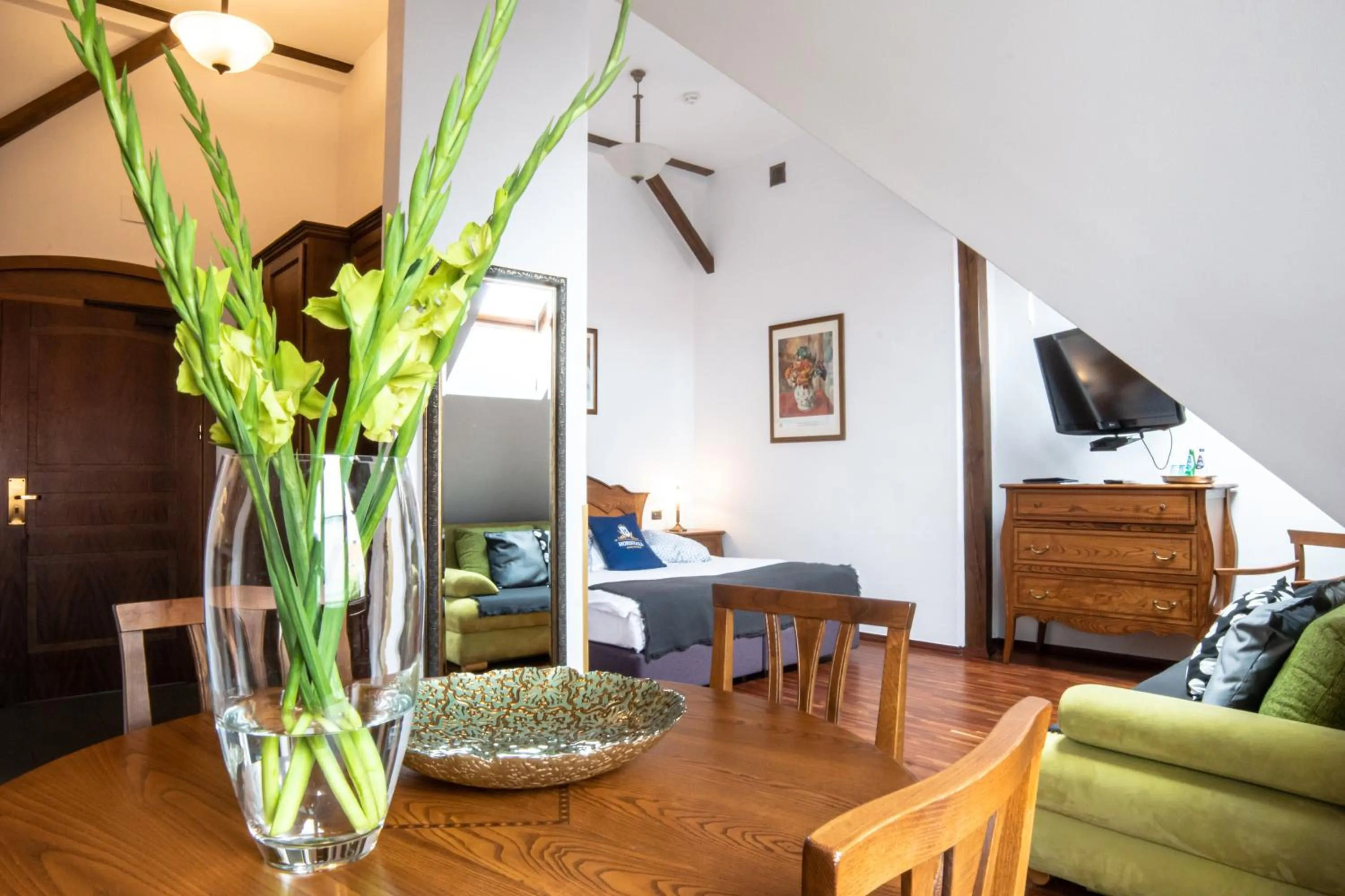 Photo of the whole room in Aparthotel Hornigold "W Zielonej Kamienicy"