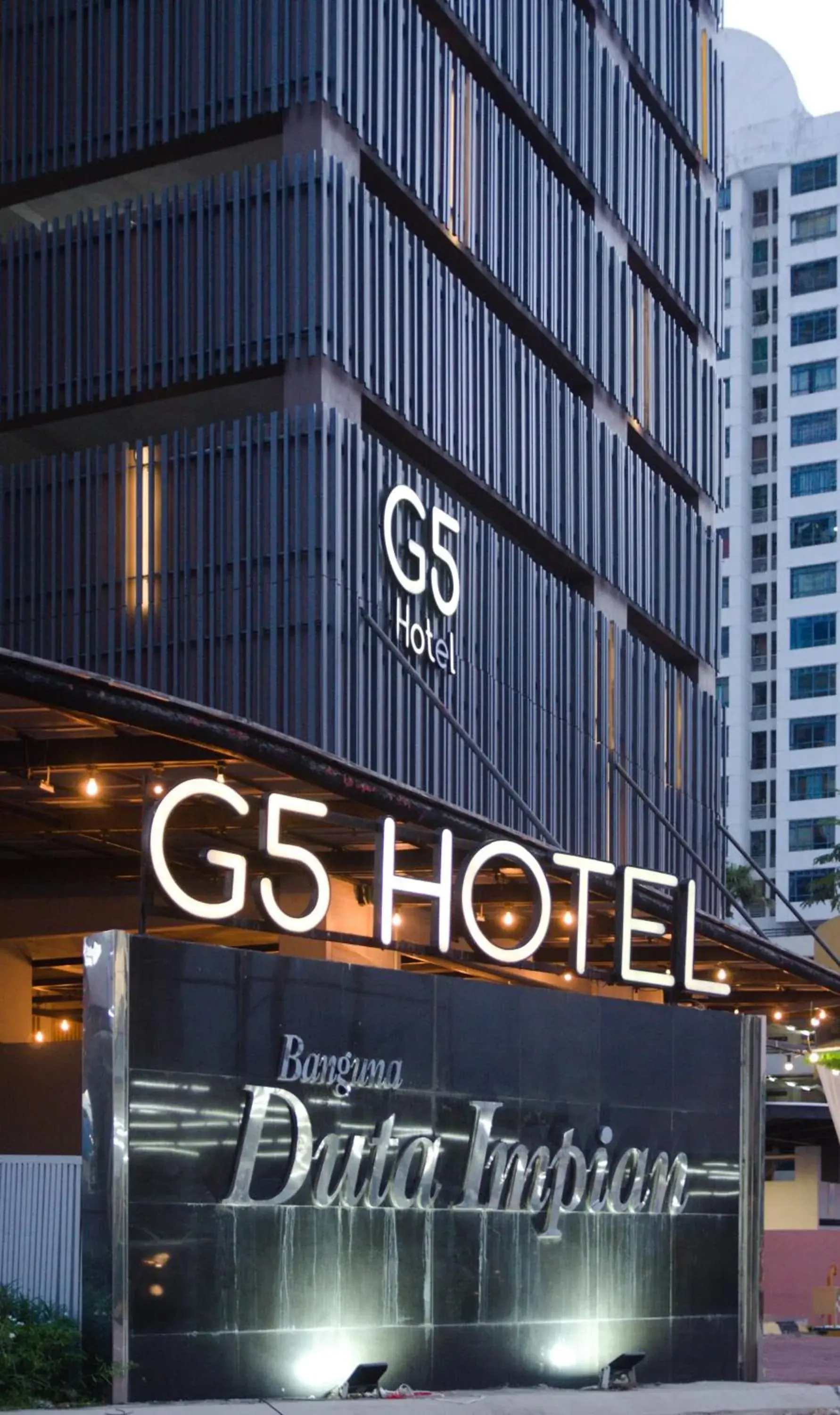 Facade/entrance in G5 HOTEL AND SERVICED APARTMENT Facade/entrance in G5 HOTEL AND SERVICED APARTMENT