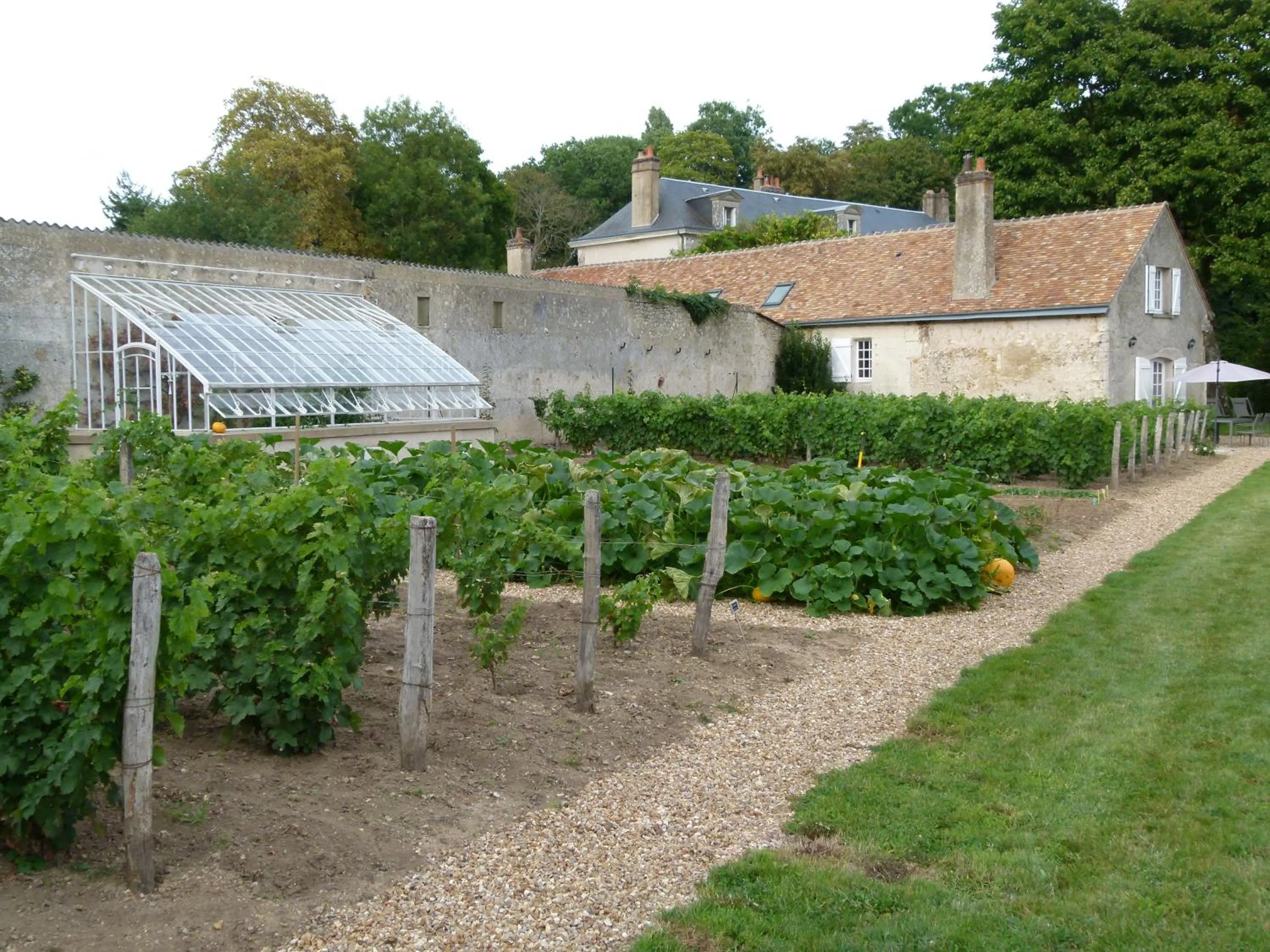 Garden in Le Grand Saint-Marc