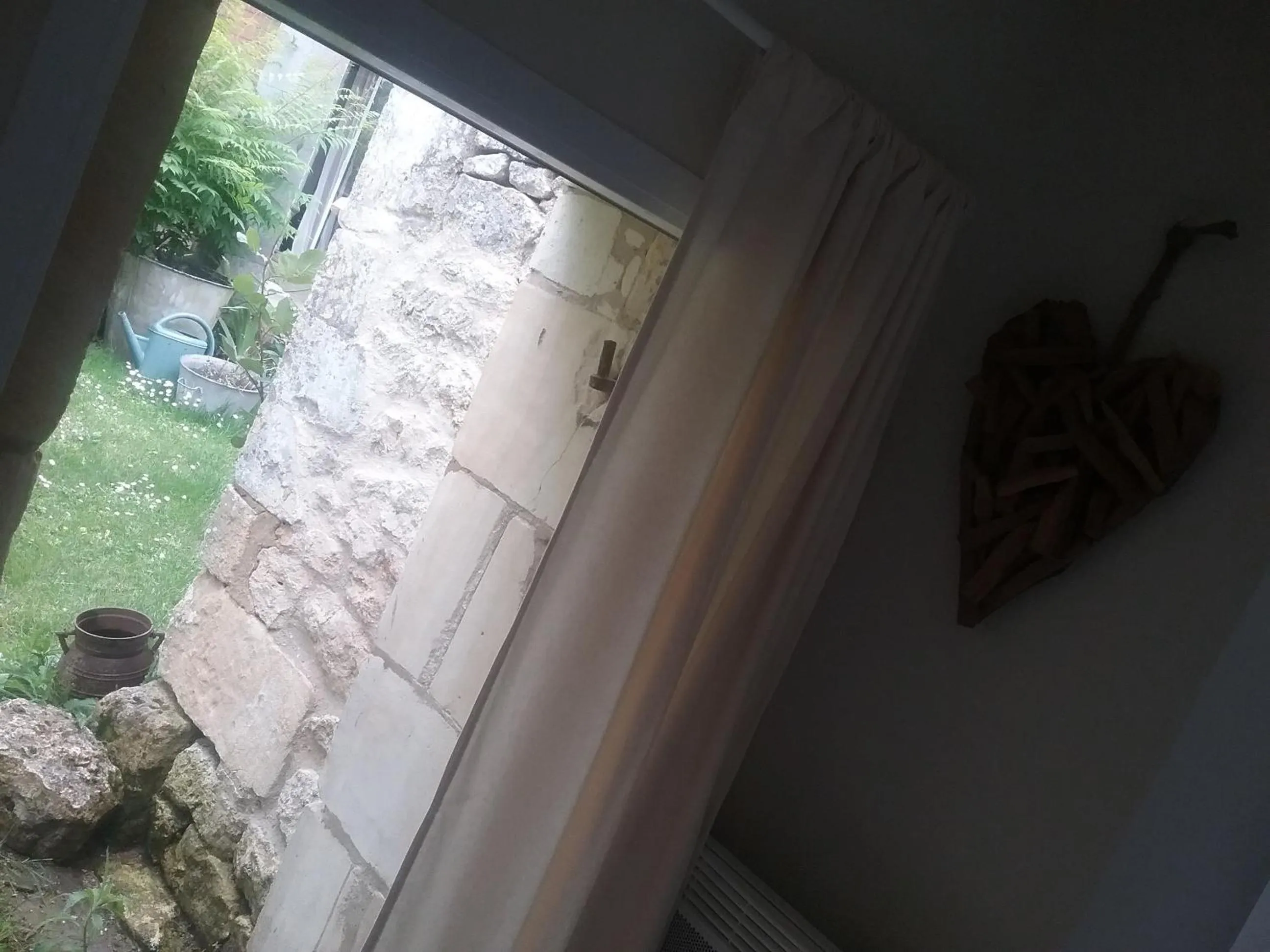 Garden view in B&B Le verger