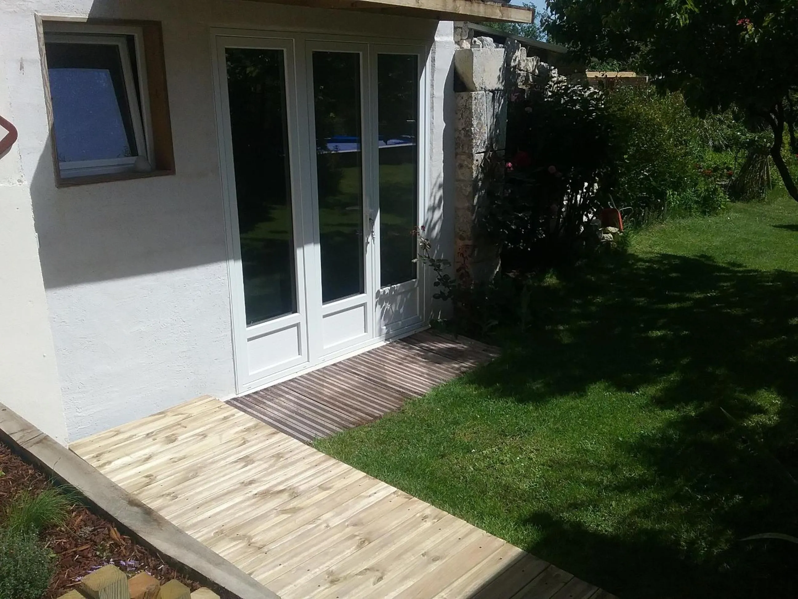 Facade/entrance in B&B Le verger