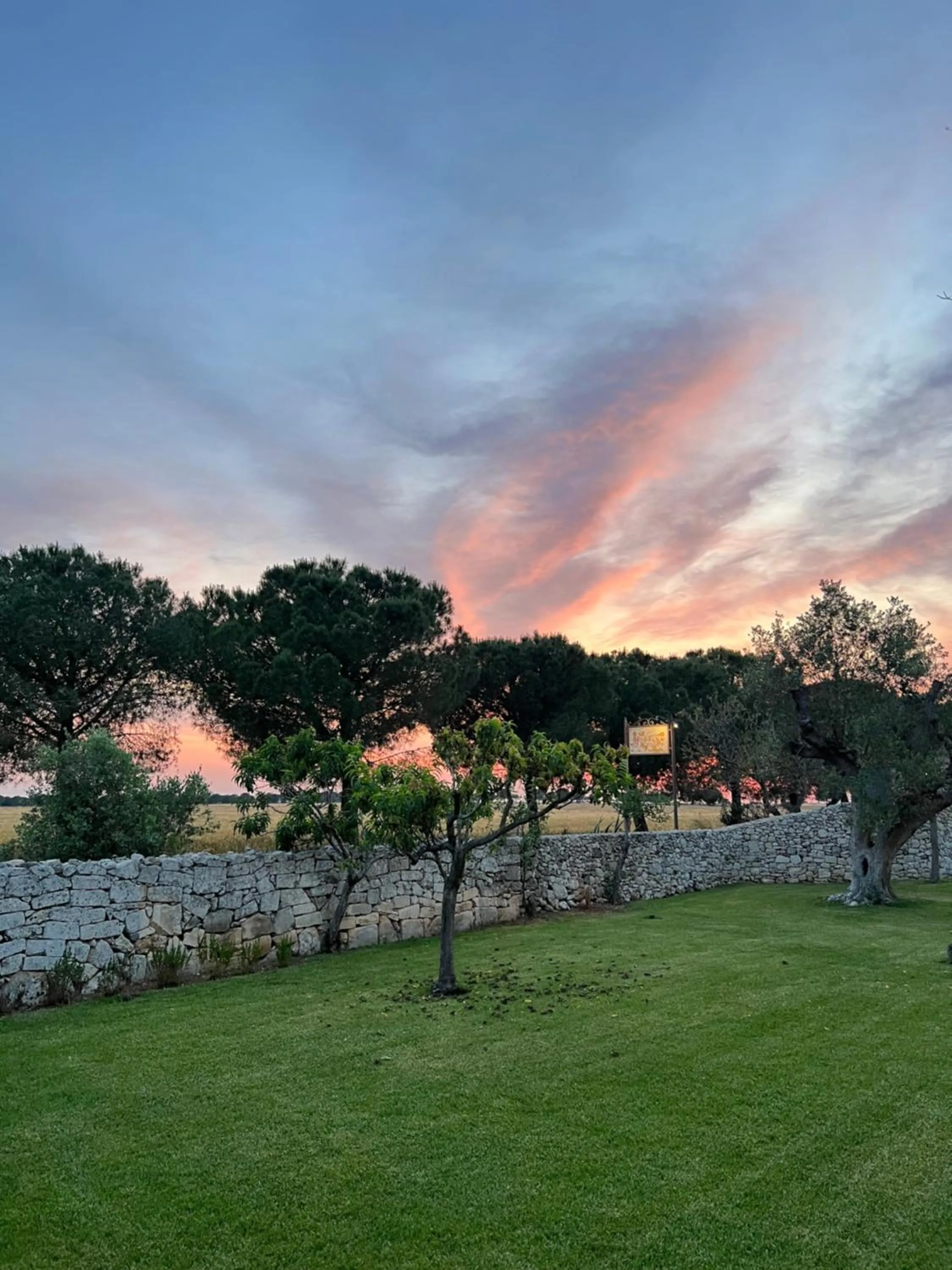 Natural landscape in Masseria Casina Montana