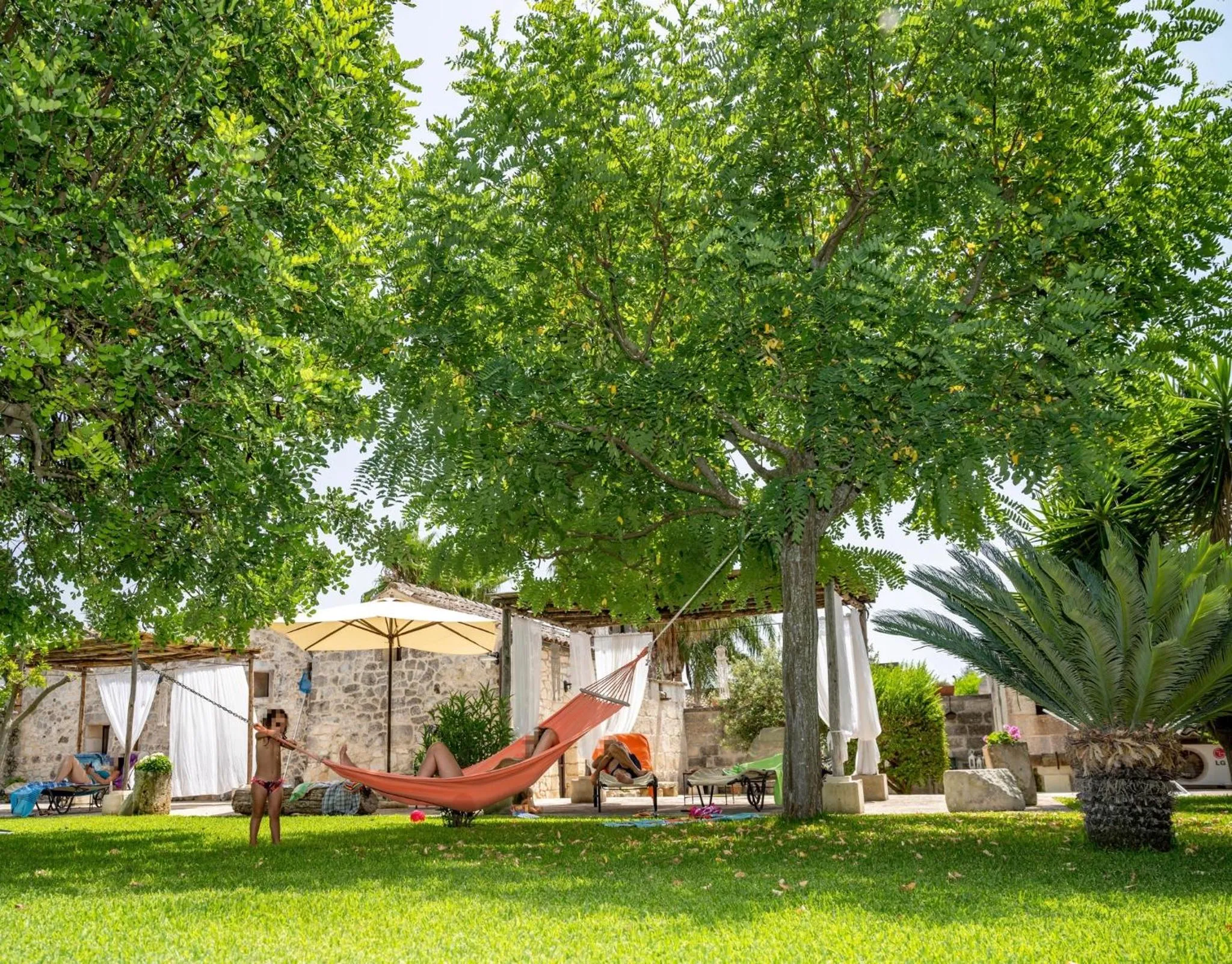 Garden in Masseria Casina Montana