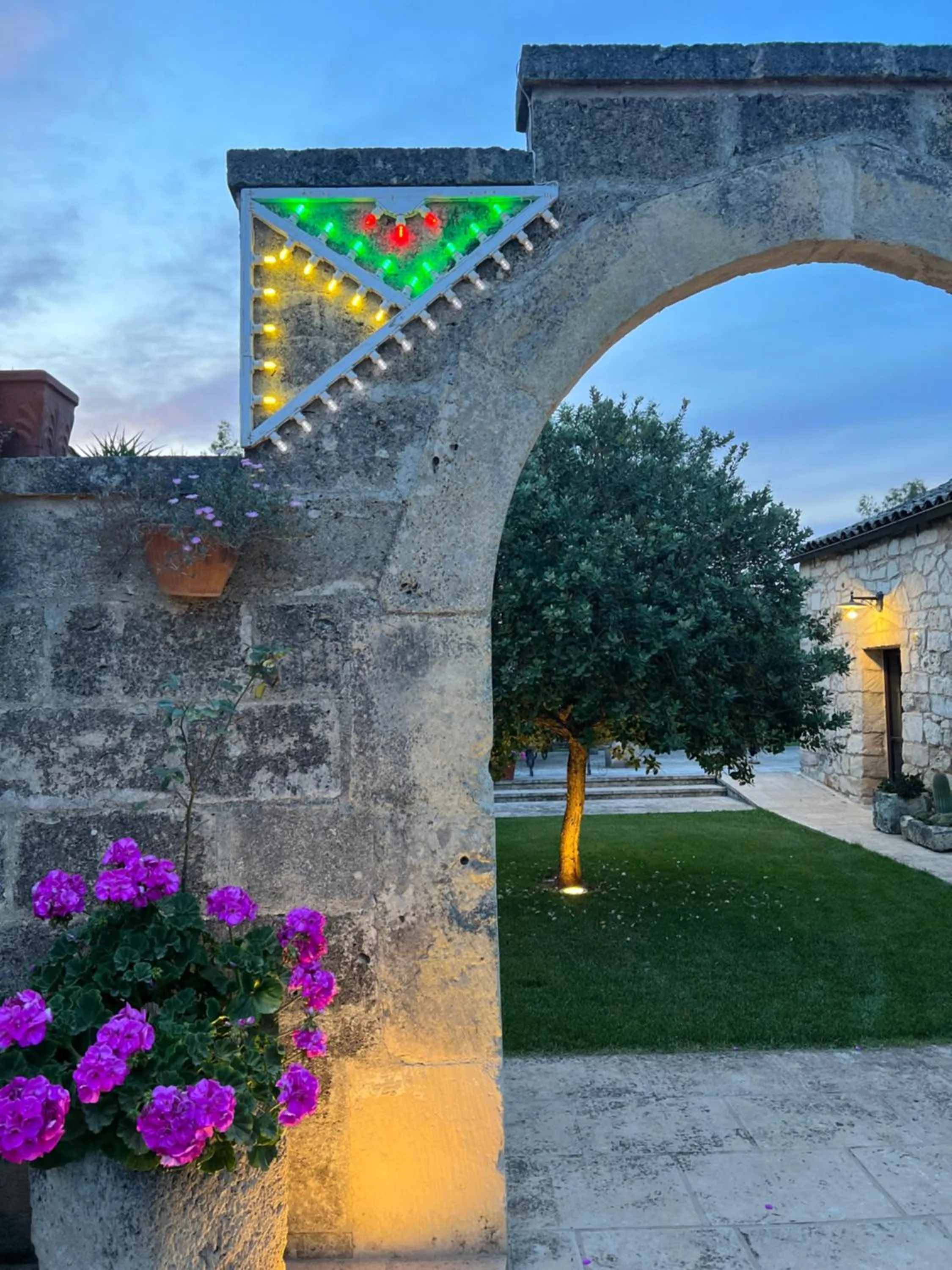 Garden in Masseria Casina Montana