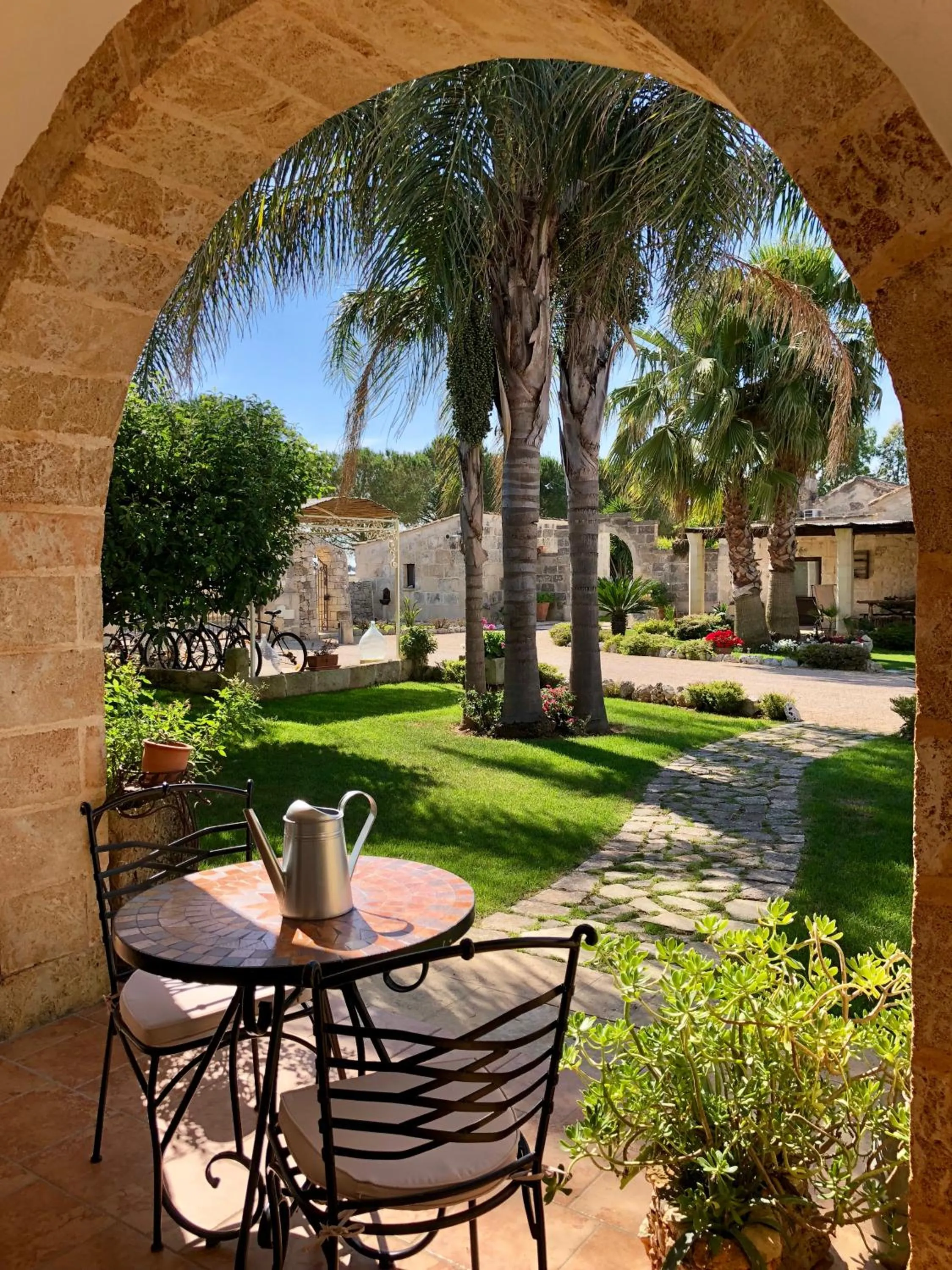 Patio in Masseria Casina Montana