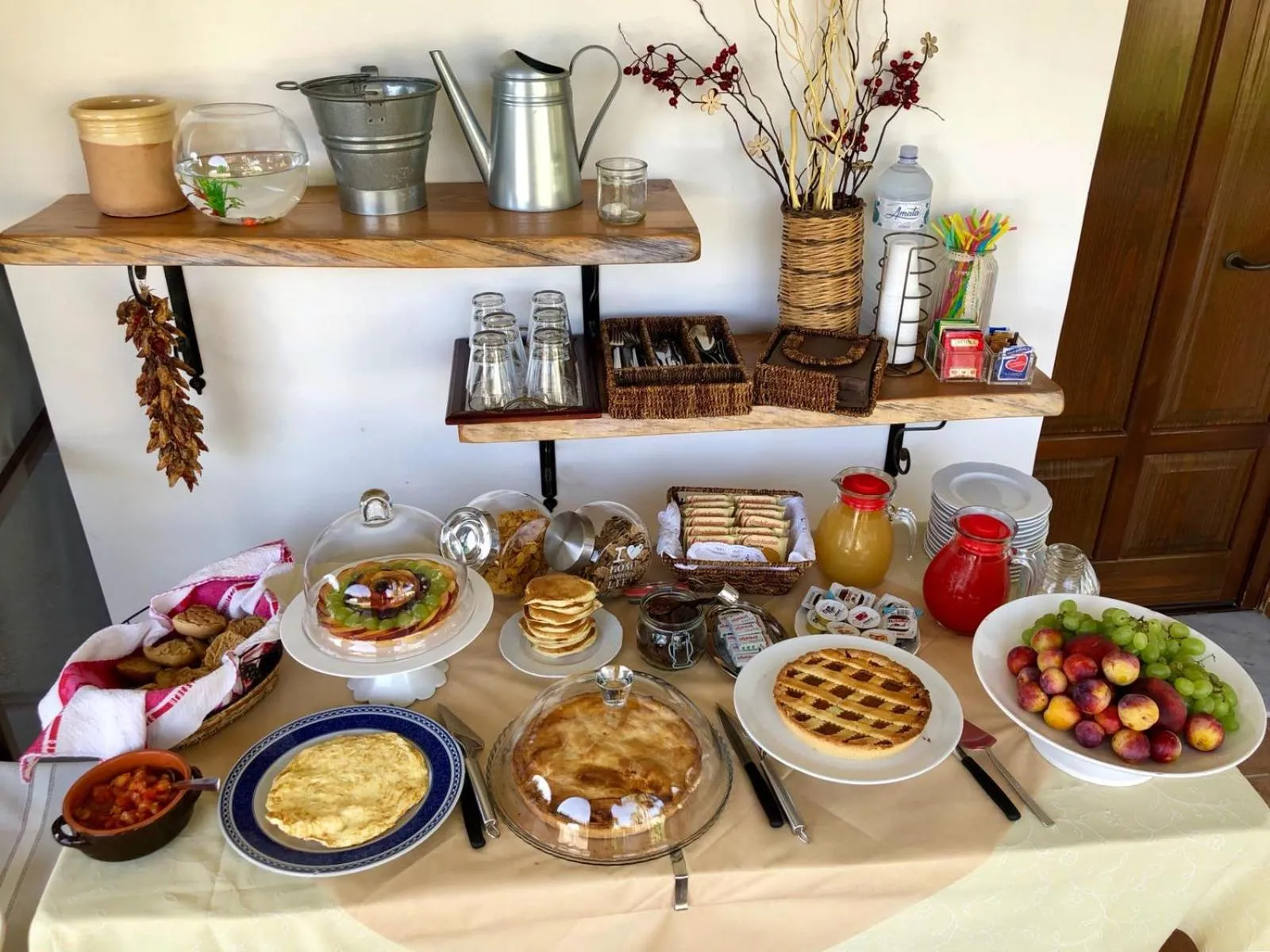 Food and drinks in Masseria Casina Montana
