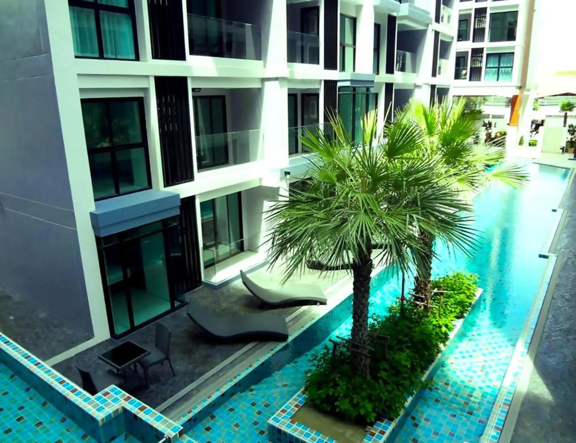 Swimming pool in Tropical Garden Studio