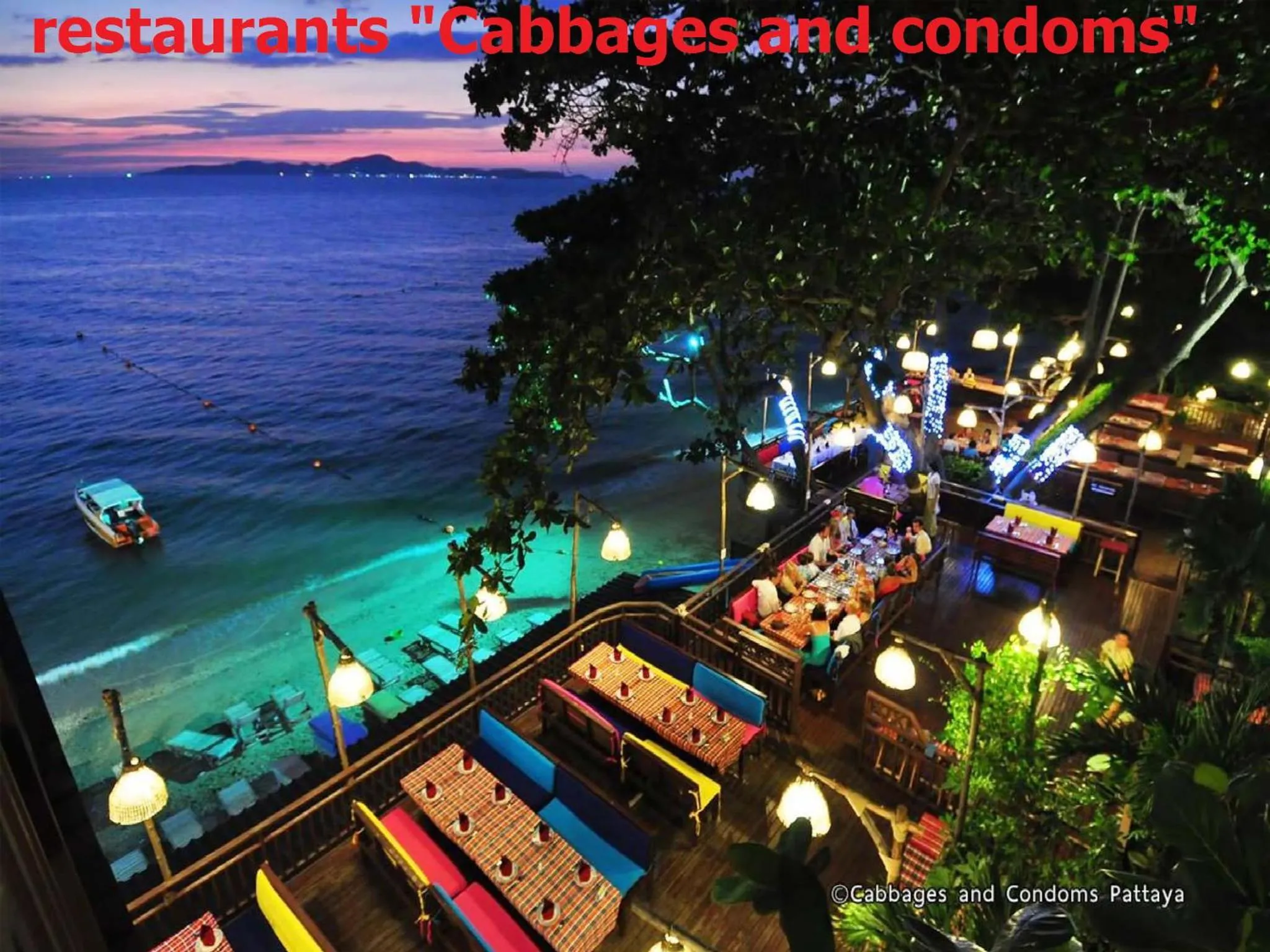 Restaurant/places to eat in Tropical Garden Studio