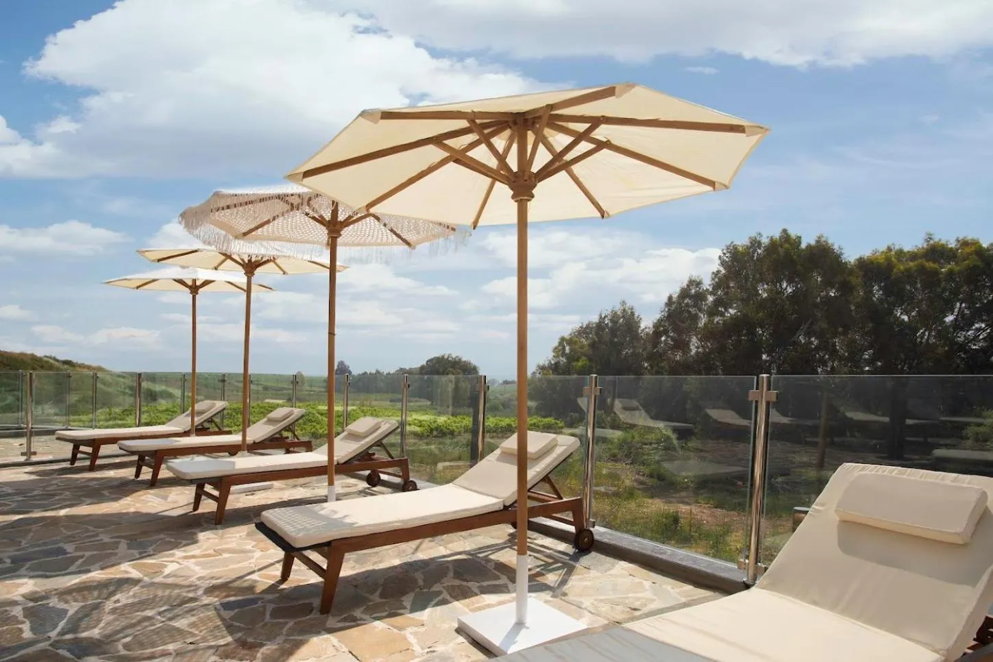 Pool view in Yarden Estate Hotel