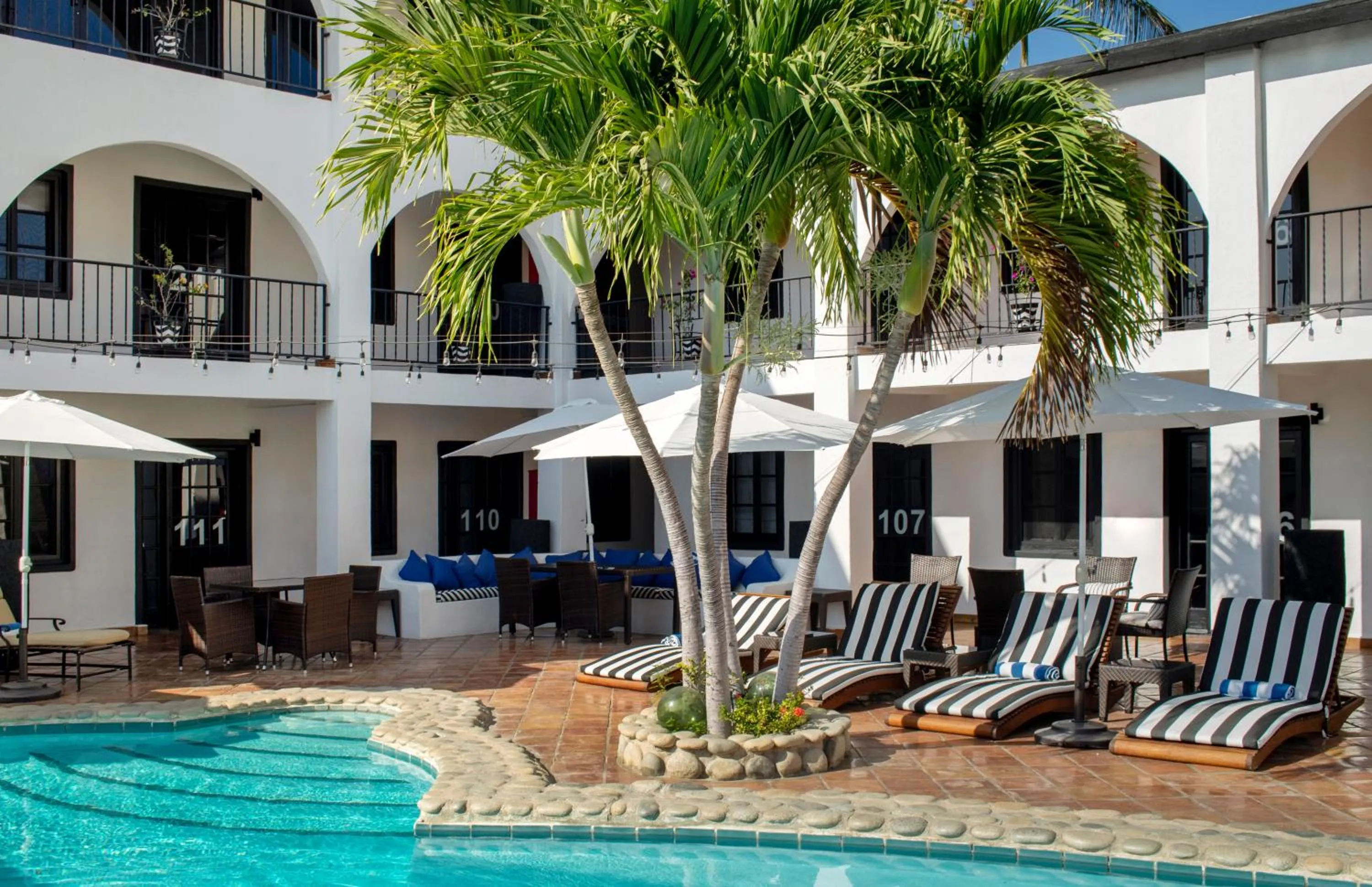 Property building in La Marina Inn