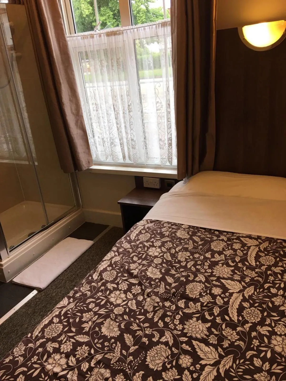 Bed in South Fork Guest House