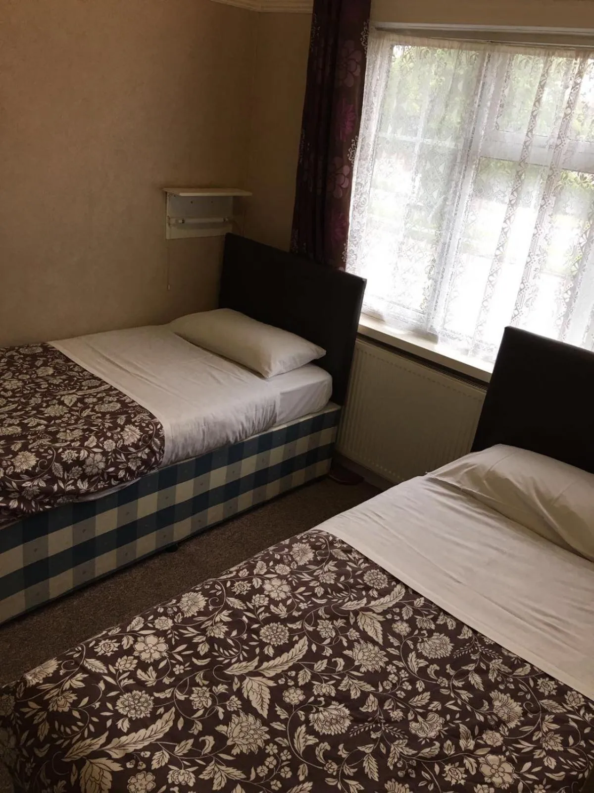 Bed in South Fork Guest House