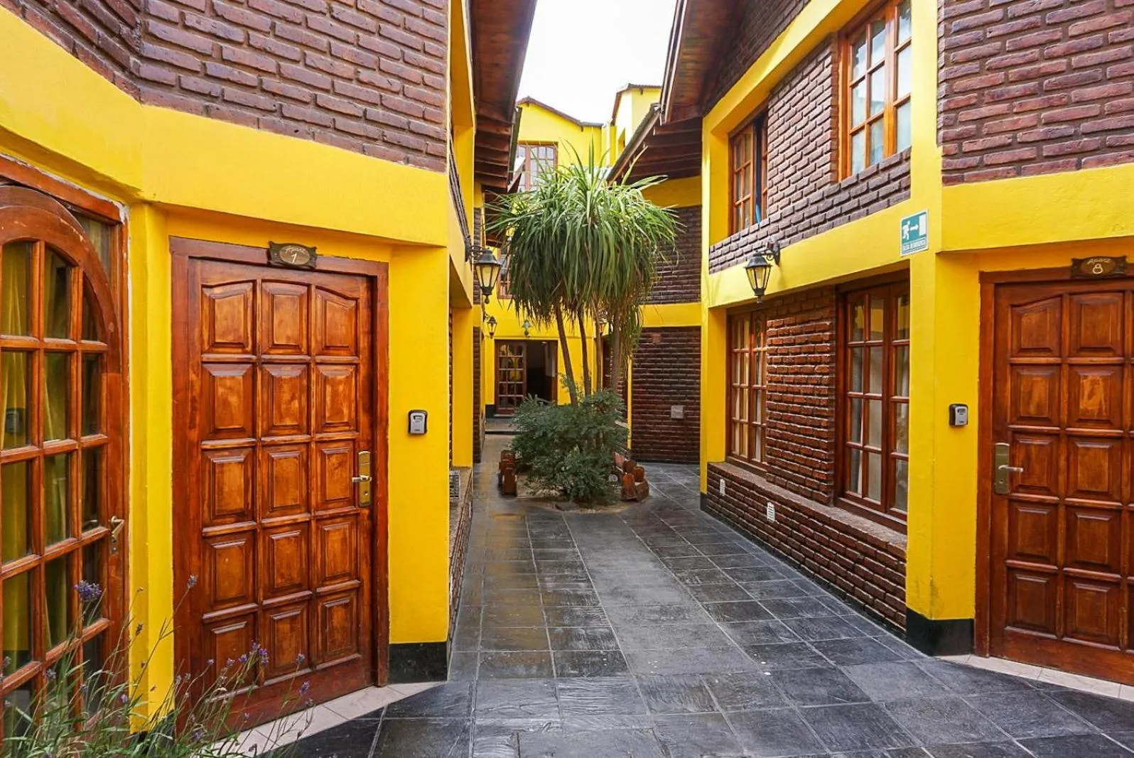 Property building in Apart Hotel Libertador
