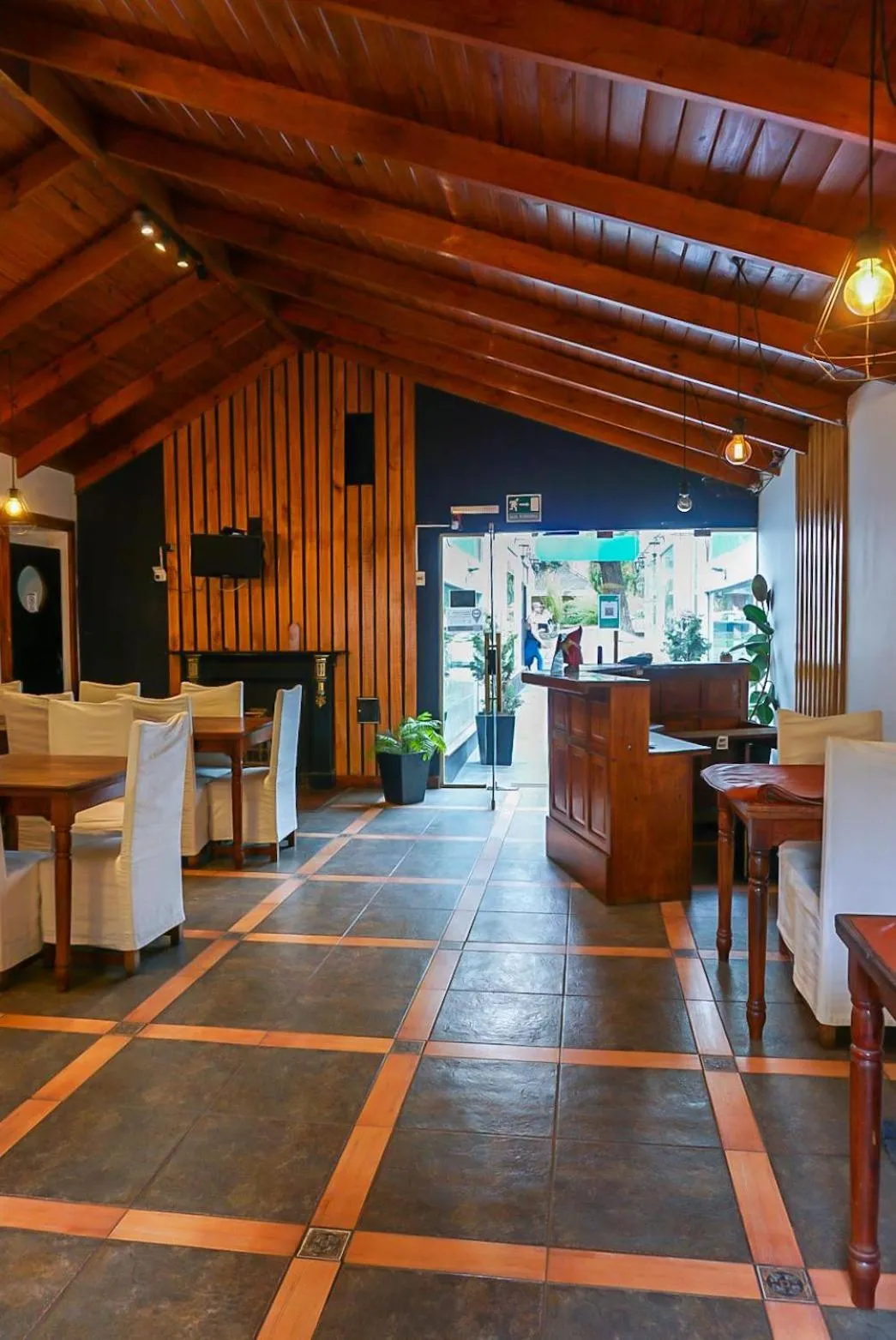 Seating area in Apart Hotel Libertador